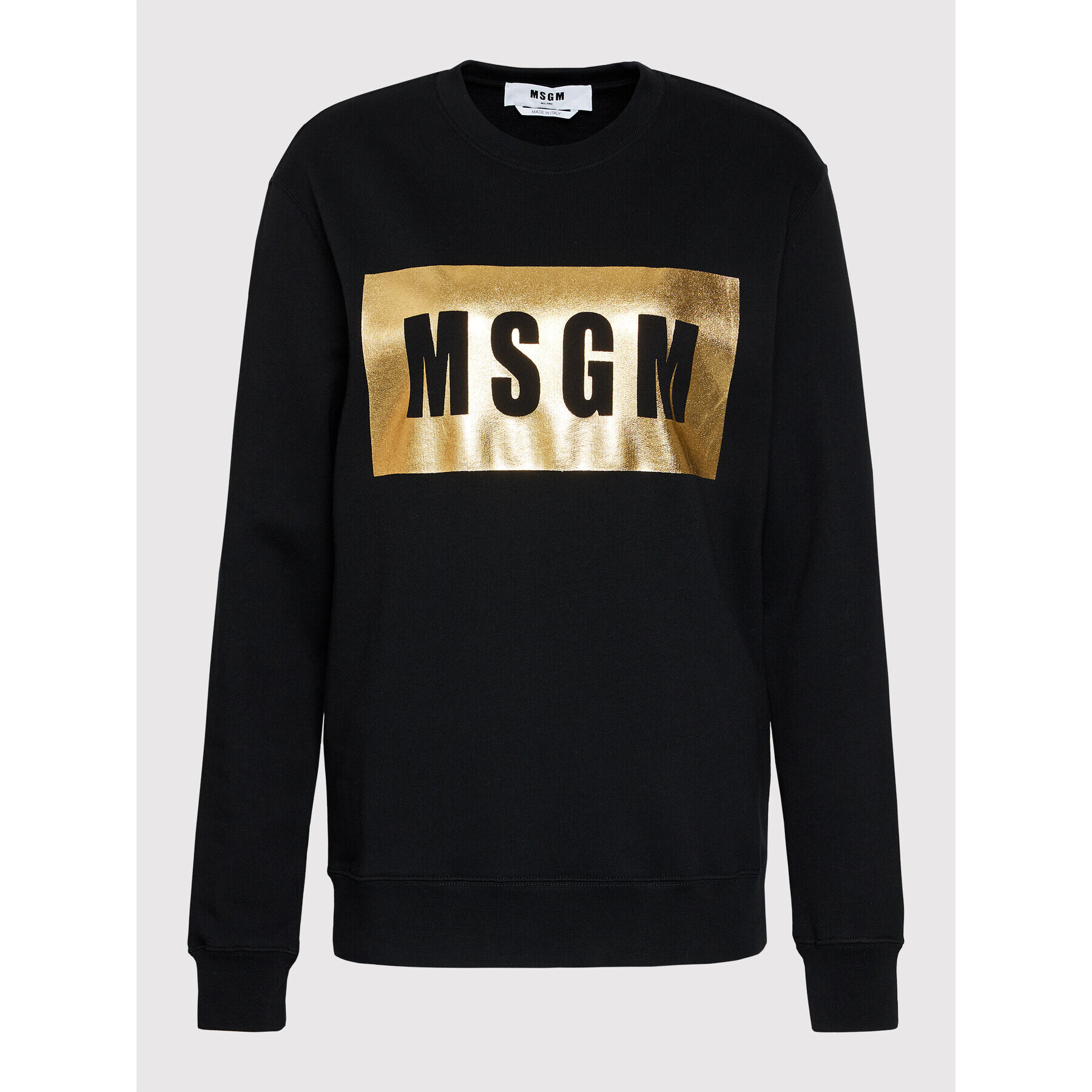 MSGM Mikina 3141MDM523M 217799 Černá Regular Fit - Pepit.cz