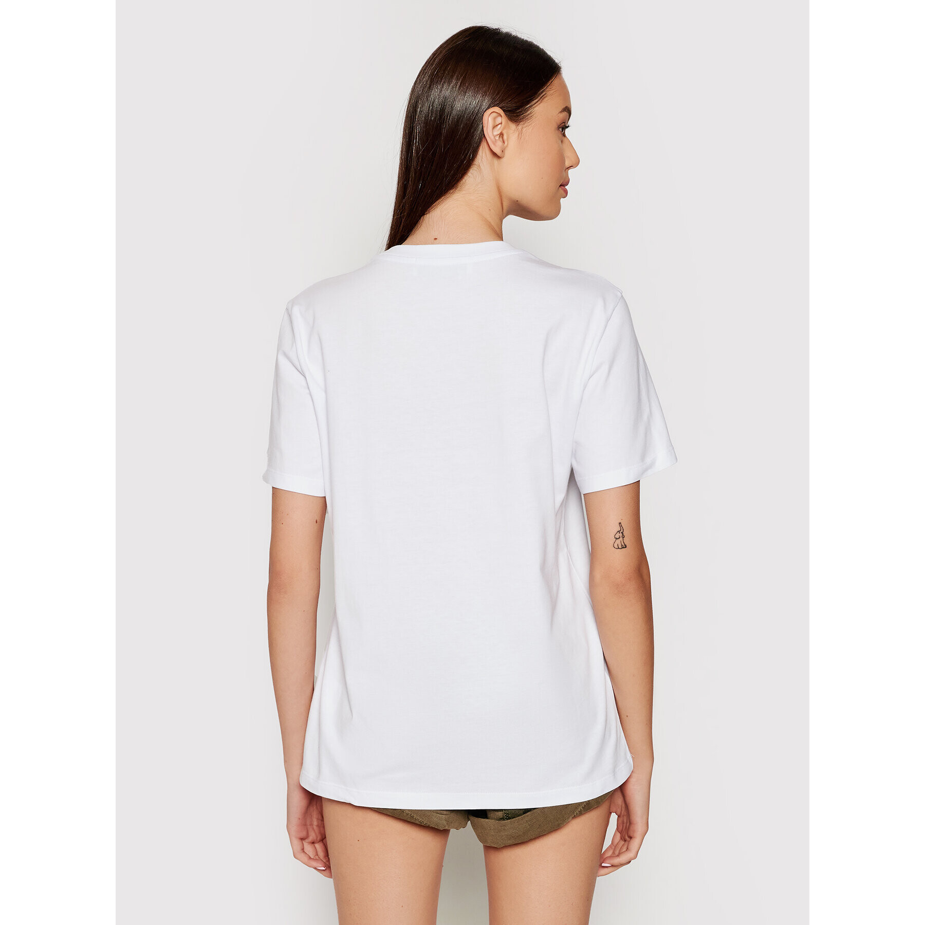 MSGM T-Shirt 2000MDM520 200002 Bílá Regular Fit - Pepit.cz