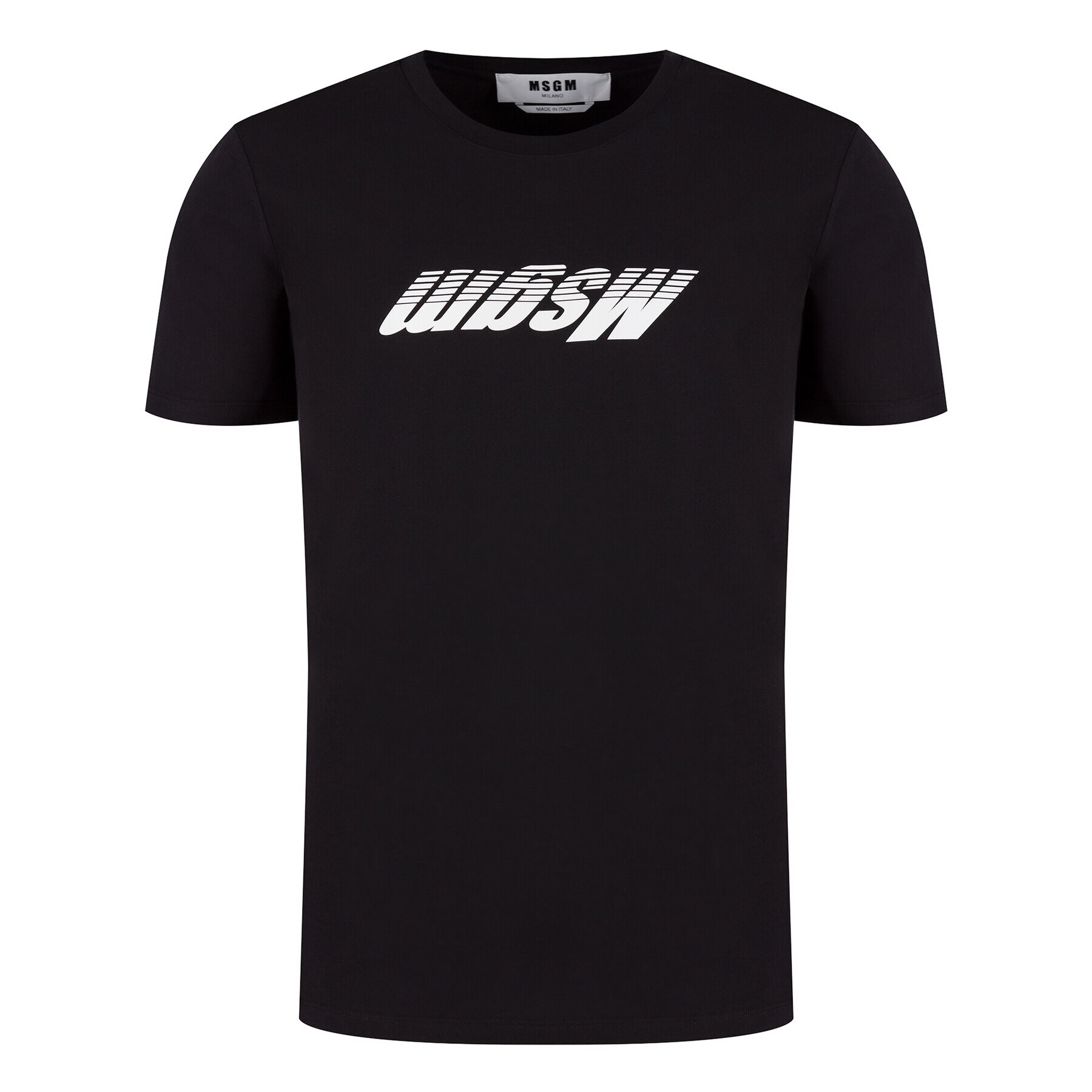 MSGM T-Shirt 2840MM109 207098 Černá Regular Fit - Pepit.cz