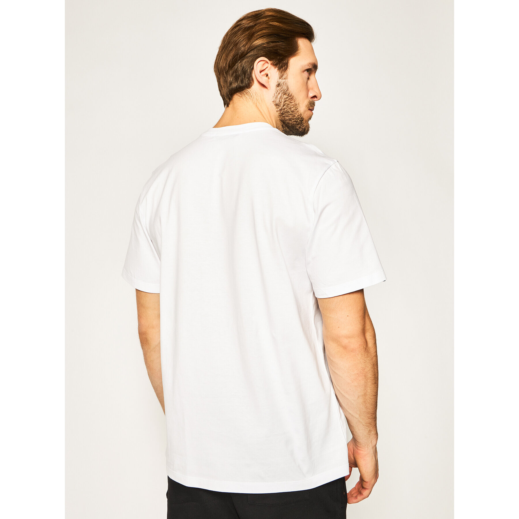 MSGM T-Shirt 2840MM239 207098 Bílá Regular Fit - Pepit.cz