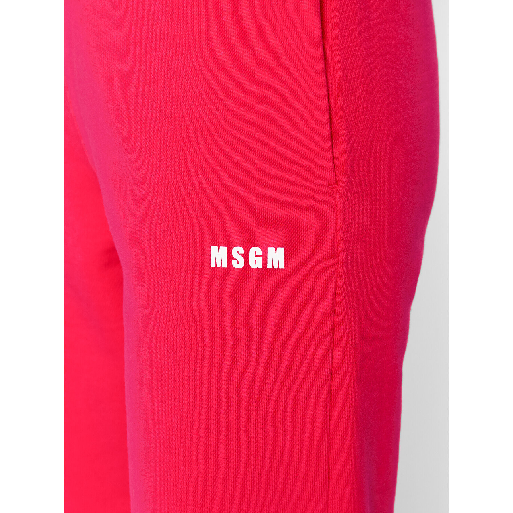 MSGM Teplákové kalhoty 3341MDP500 227799 Růžová Regular Fit - Pepit.cz