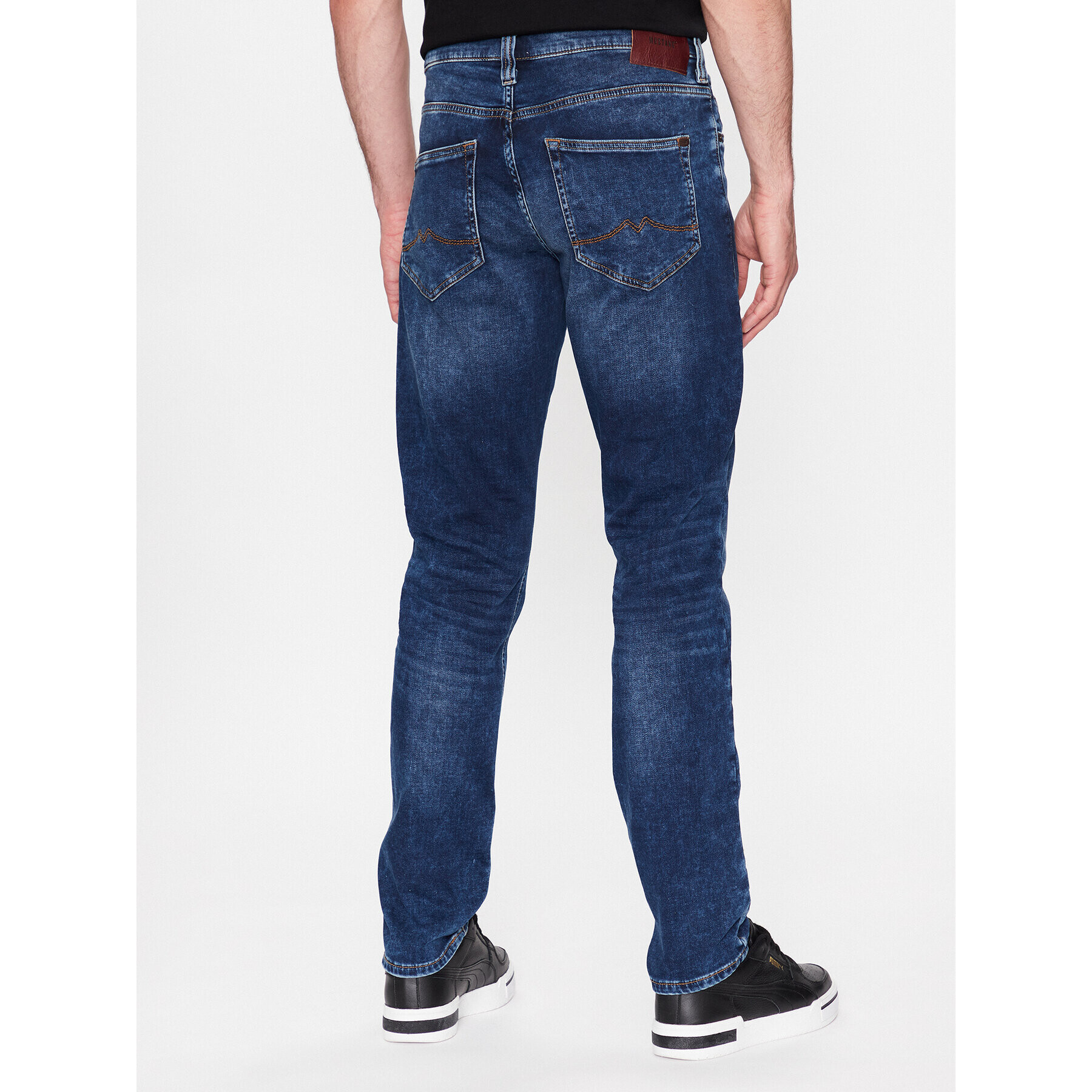 Mustang Jeansy Oregon 1006064 Modrá Slim Tapered Fit - Pepit.cz