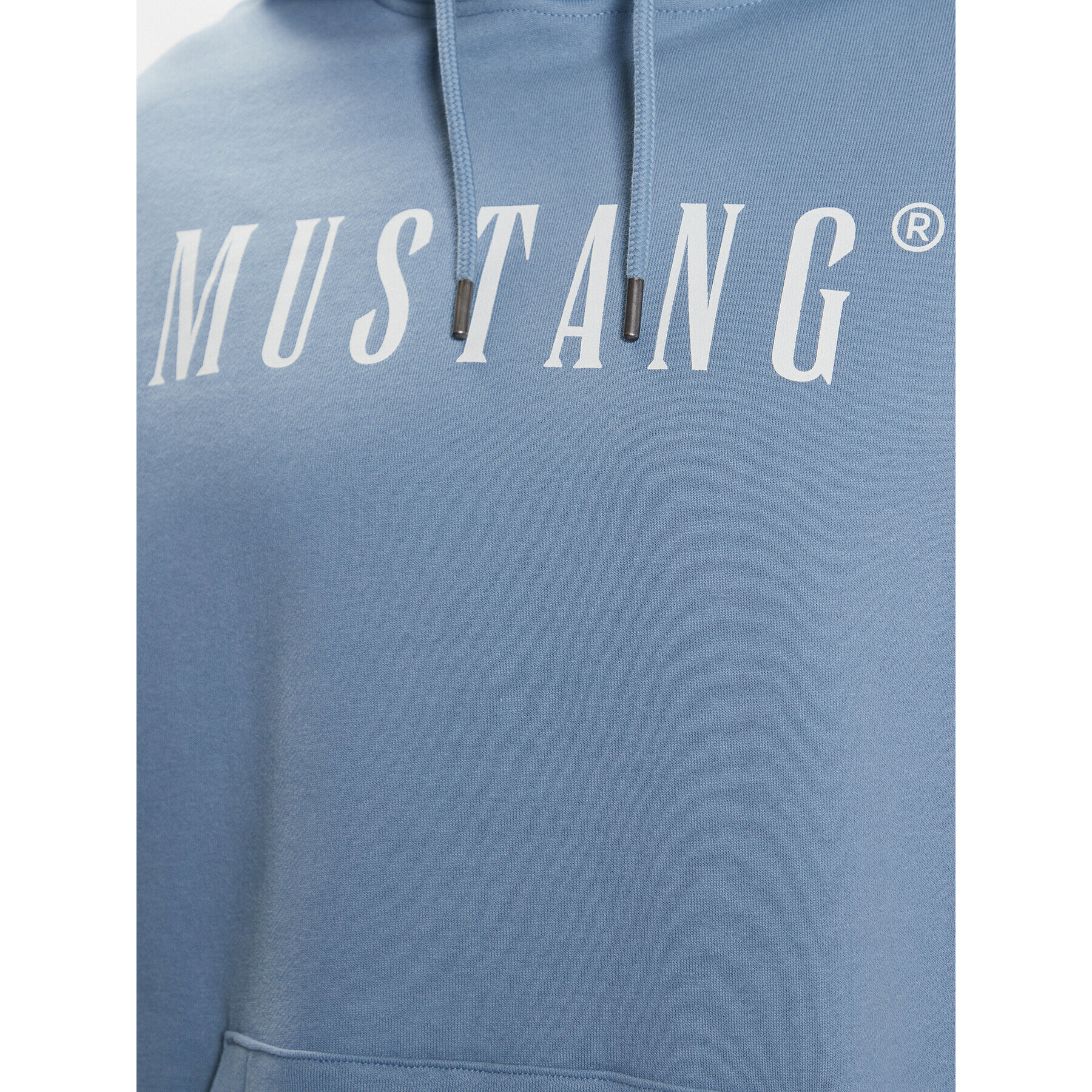 Mustang Mikina Bennet Modern 1013511 Modrá Regular Fit - Pepit.cz