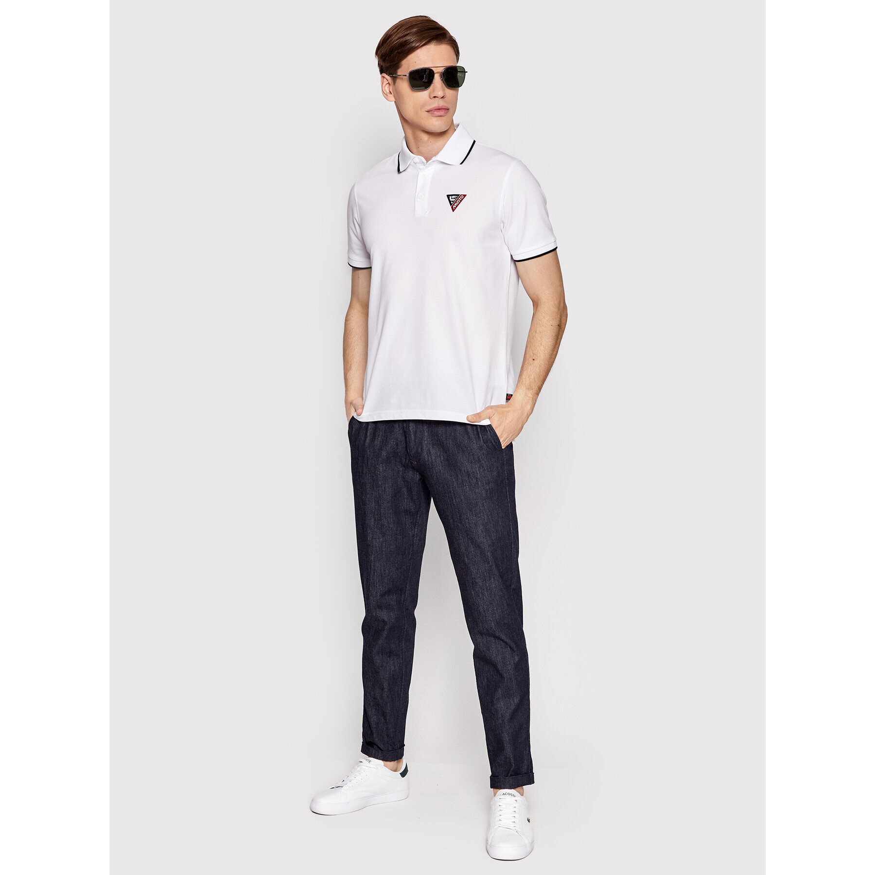 Musto Polokošile 82323 Bílá Regular Fit - Pepit.cz