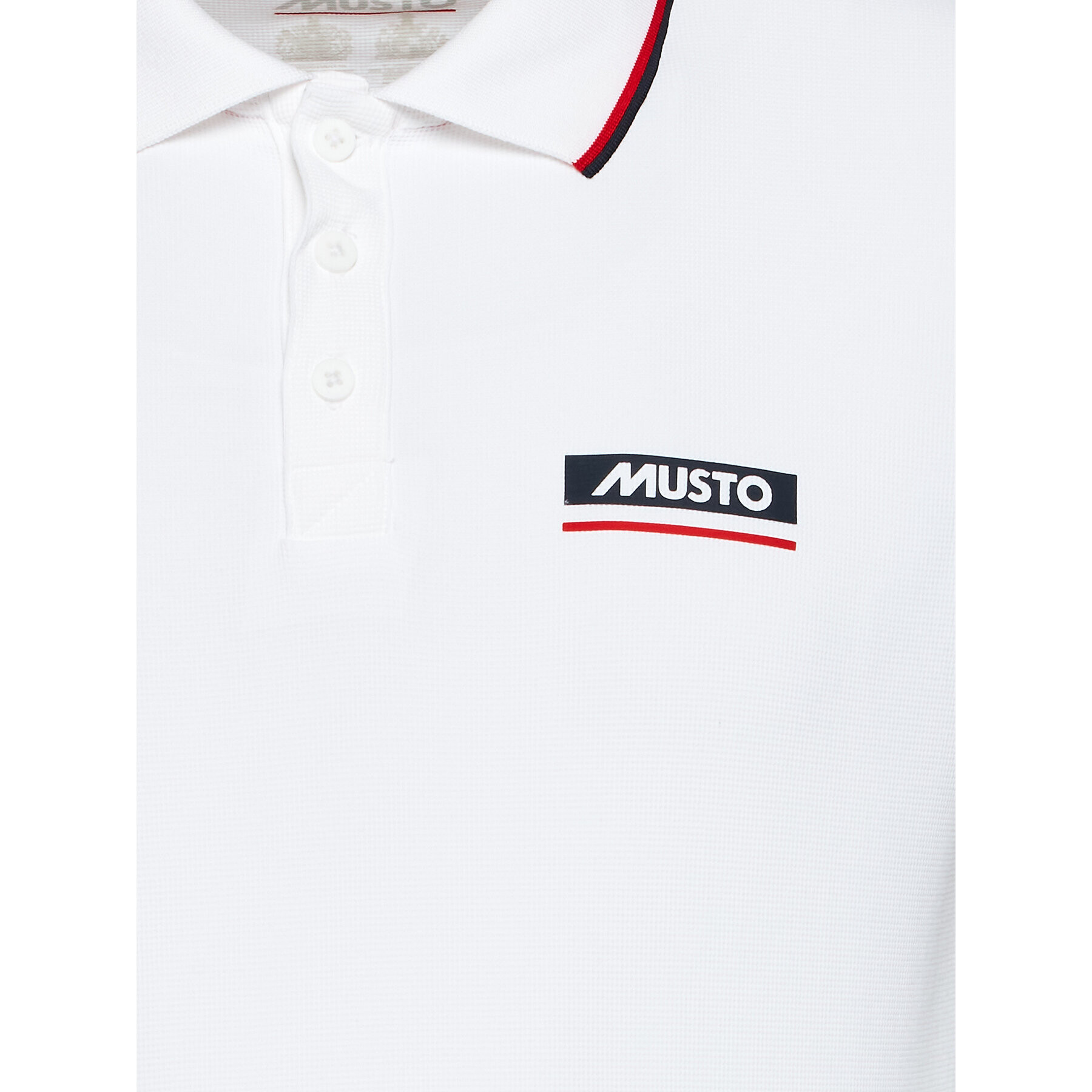 Musto Polokošile Corsica 82322 Bílá Regular Fit - Pepit.cz