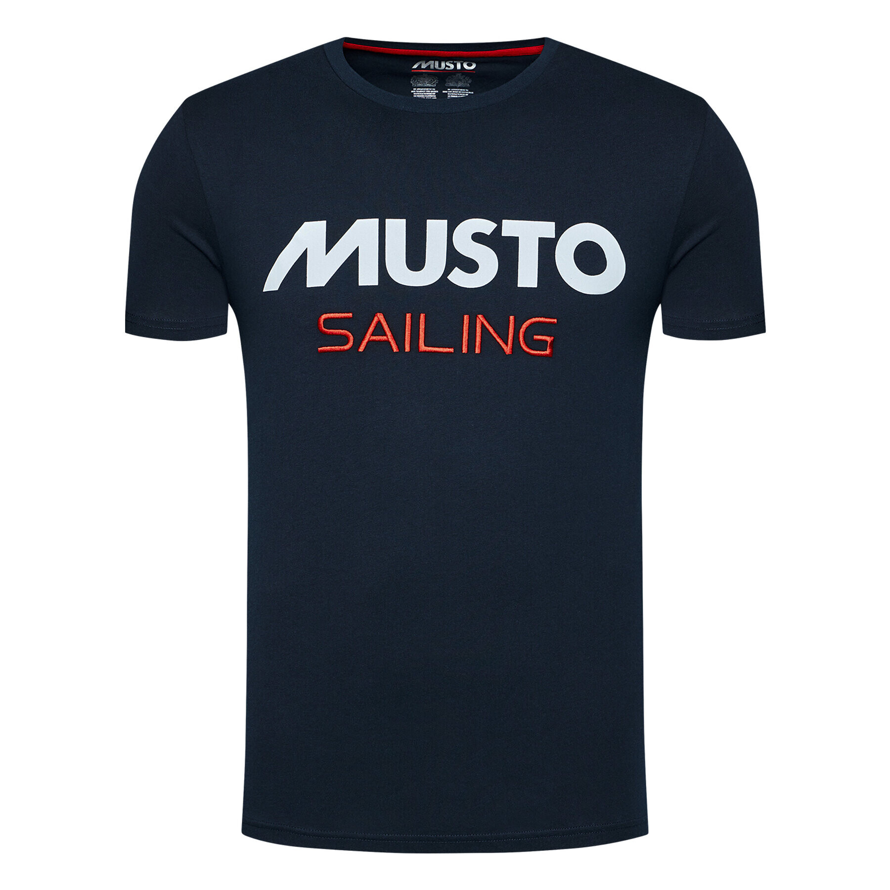 Musto T-Shirt 82020 Tmavomodrá Regular Fit - Pepit.cz