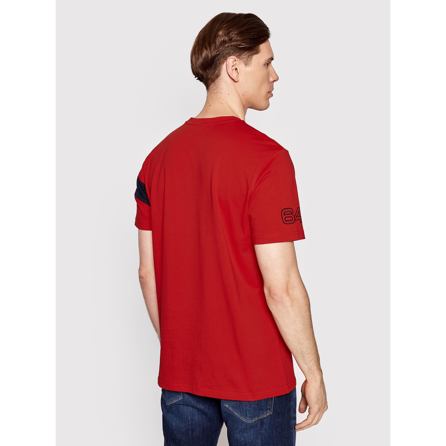 Musto T-Shirt 82158 Červená Regular Fit - Pepit.cz