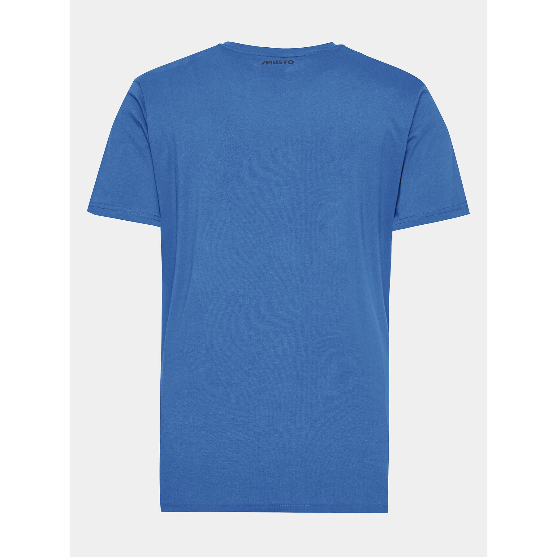 Musto T-Shirt Logo 82451 Modrá Regular Fit - Pepit.cz