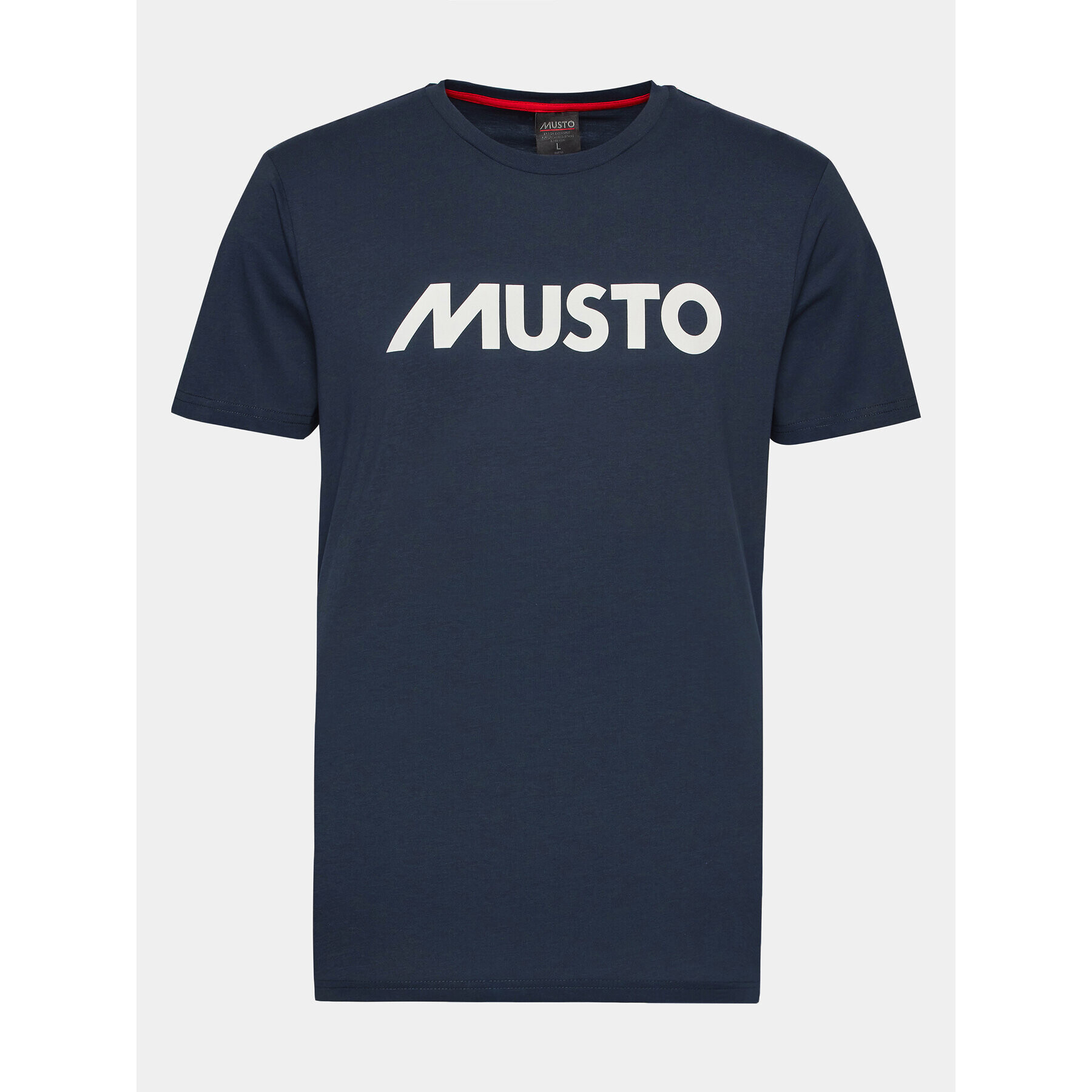 Musto T-Shirt Logo 82451 Tmavomodrá Regular Fit - Pepit.cz