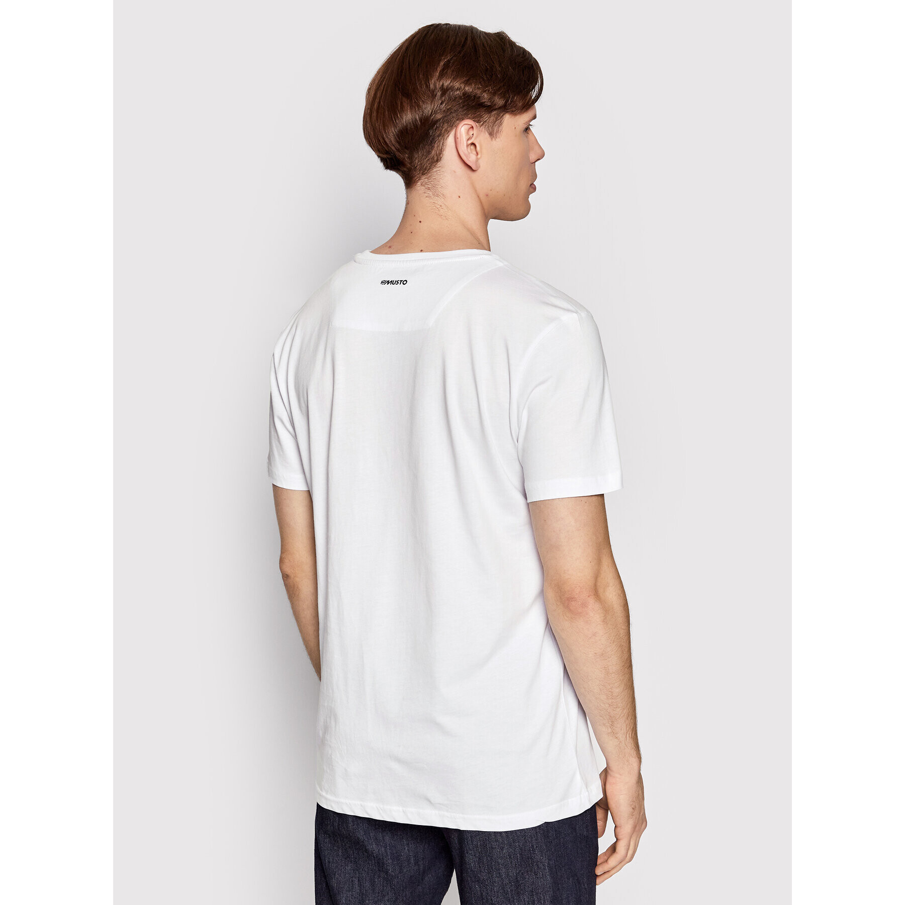 Musto T-Shirt Marina 82198 Bílá Regular Fit - Pepit.cz