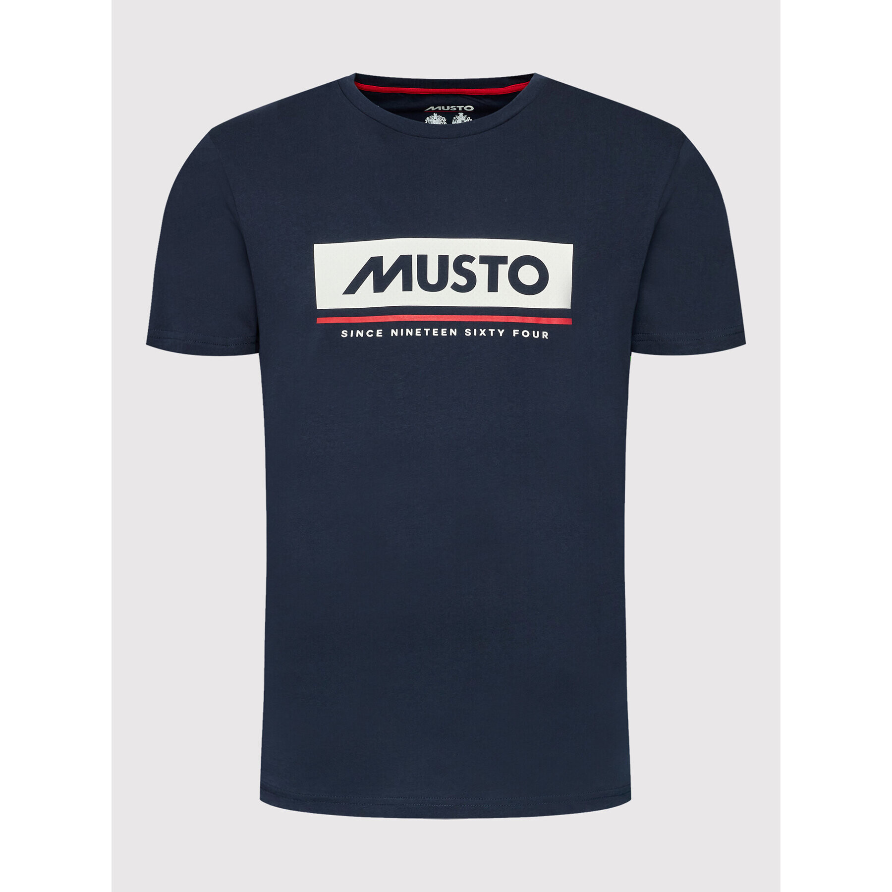 Musto T-Shirt Marina 82198 Tmavomodrá Regular Fit - Pepit.cz