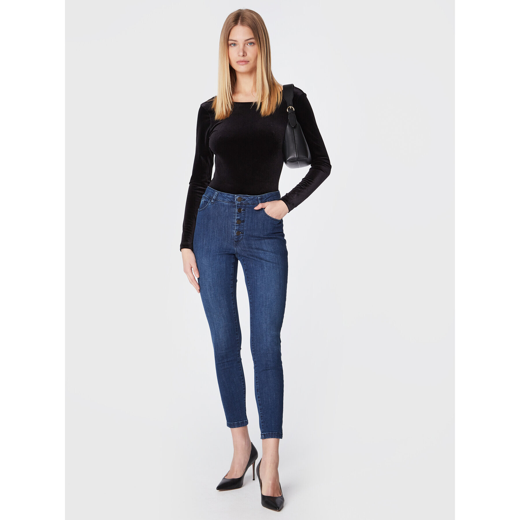 NAF NAF Jeansy Armand DNP2Z Modrá Slim Fit - Pepit.cz