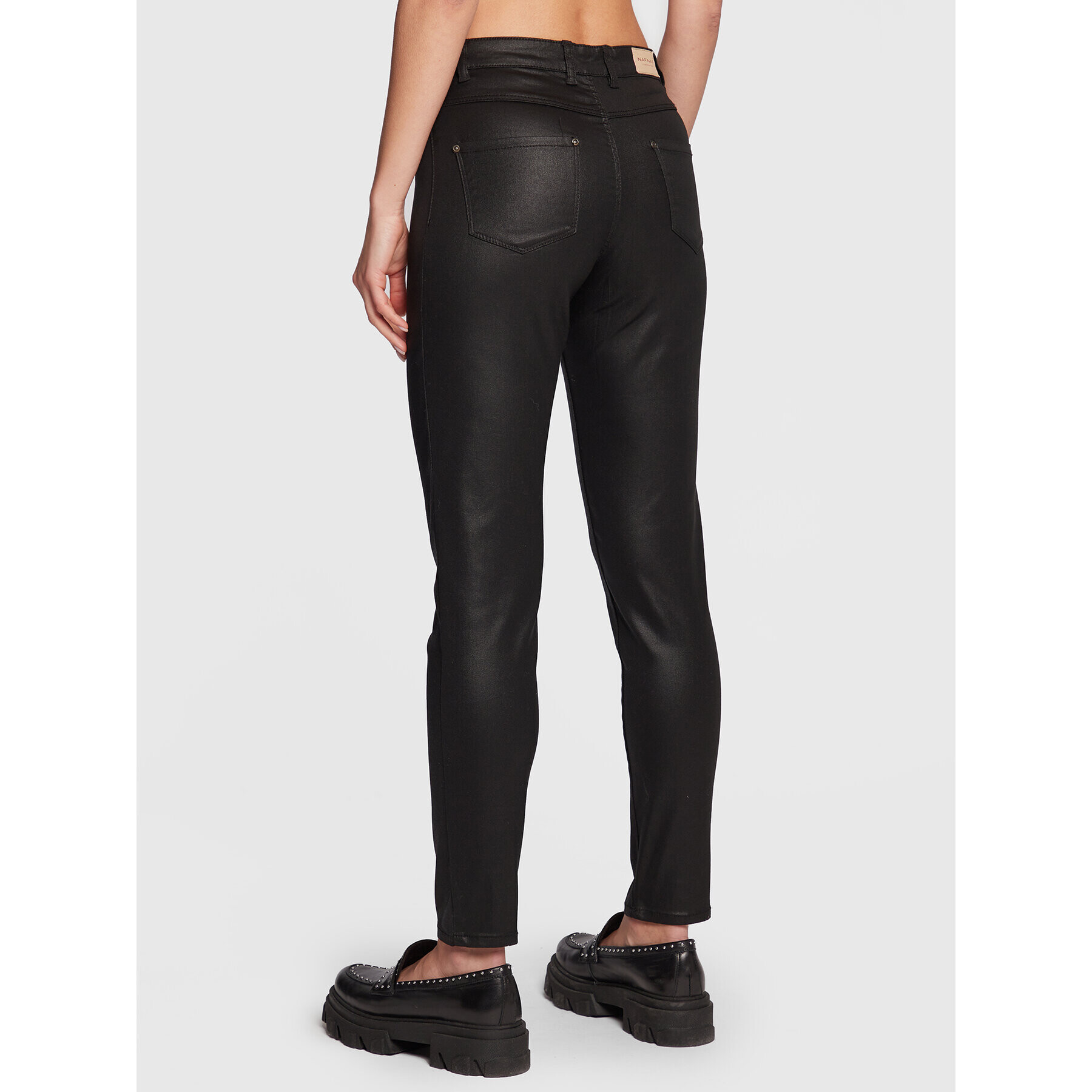 NAF NAF Jeansy Fcoaty THNP5 Černá Skinny Fit - Pepit.cz