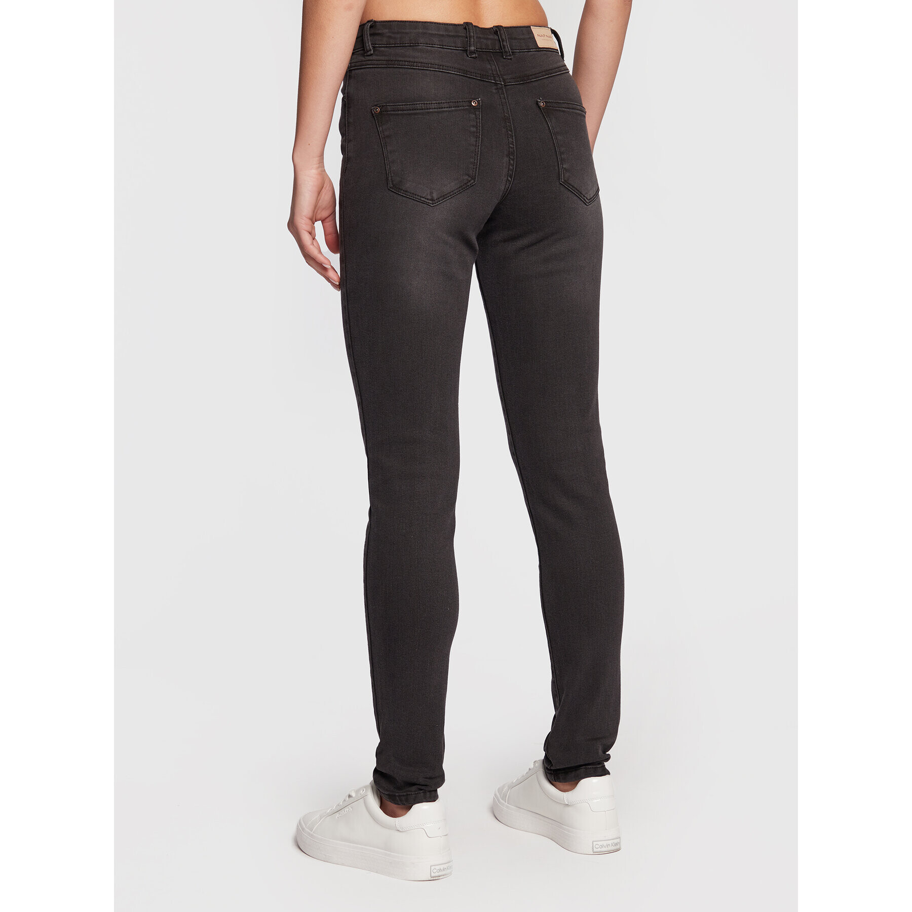 NAF NAF Jeansy Gpower THNP1 Černá Skinny Fit - Pepit.cz