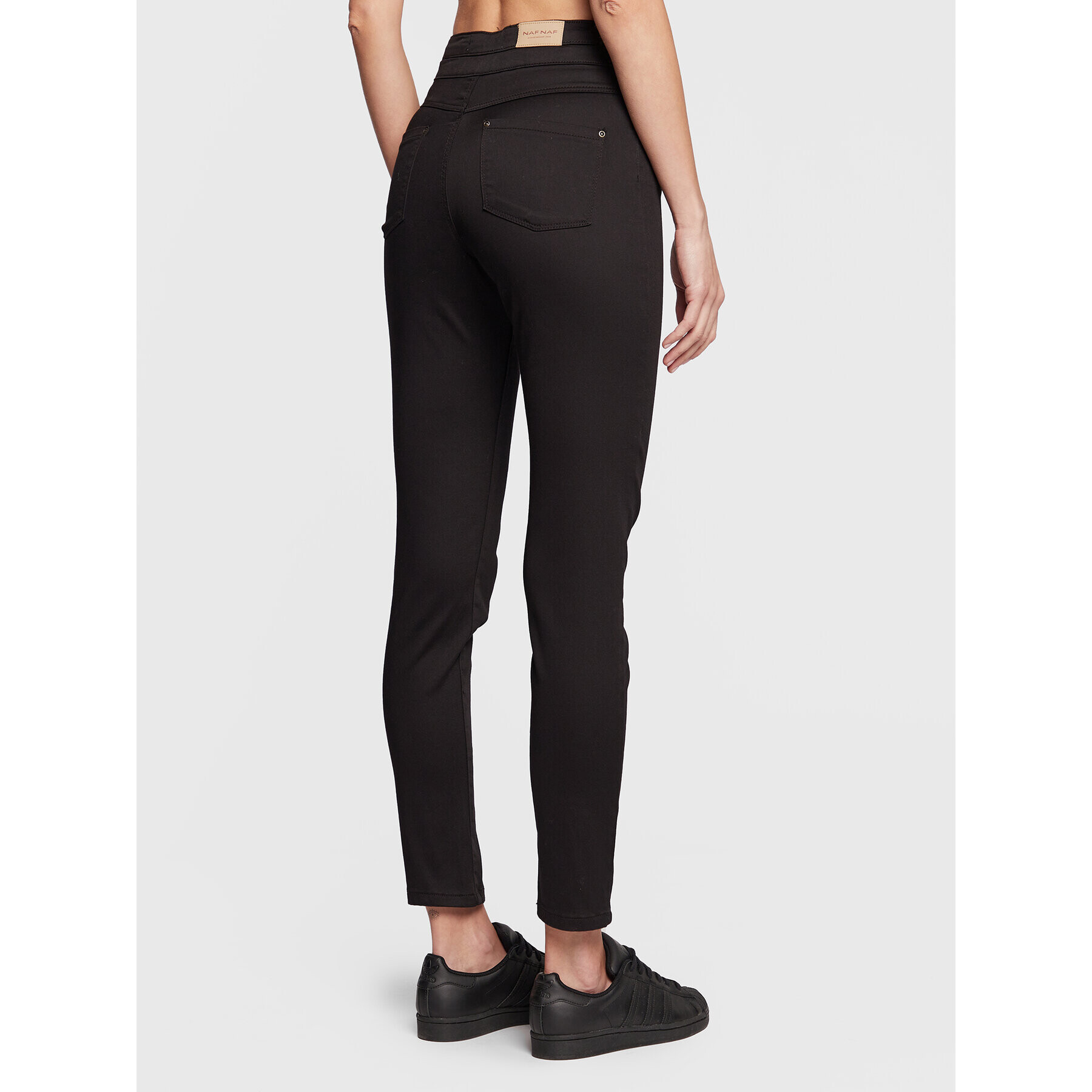 NAF NAF Jeansy Power THNP2 Černá Skinny Fit - Pepit.cz