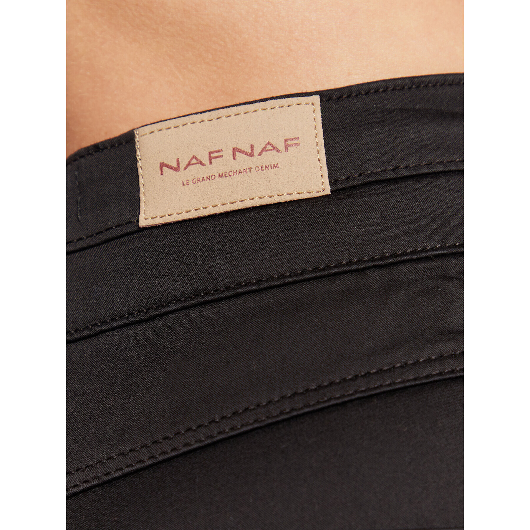 NAF NAF Jeansy Power THNP2 Černá Skinny Fit - Pepit.cz