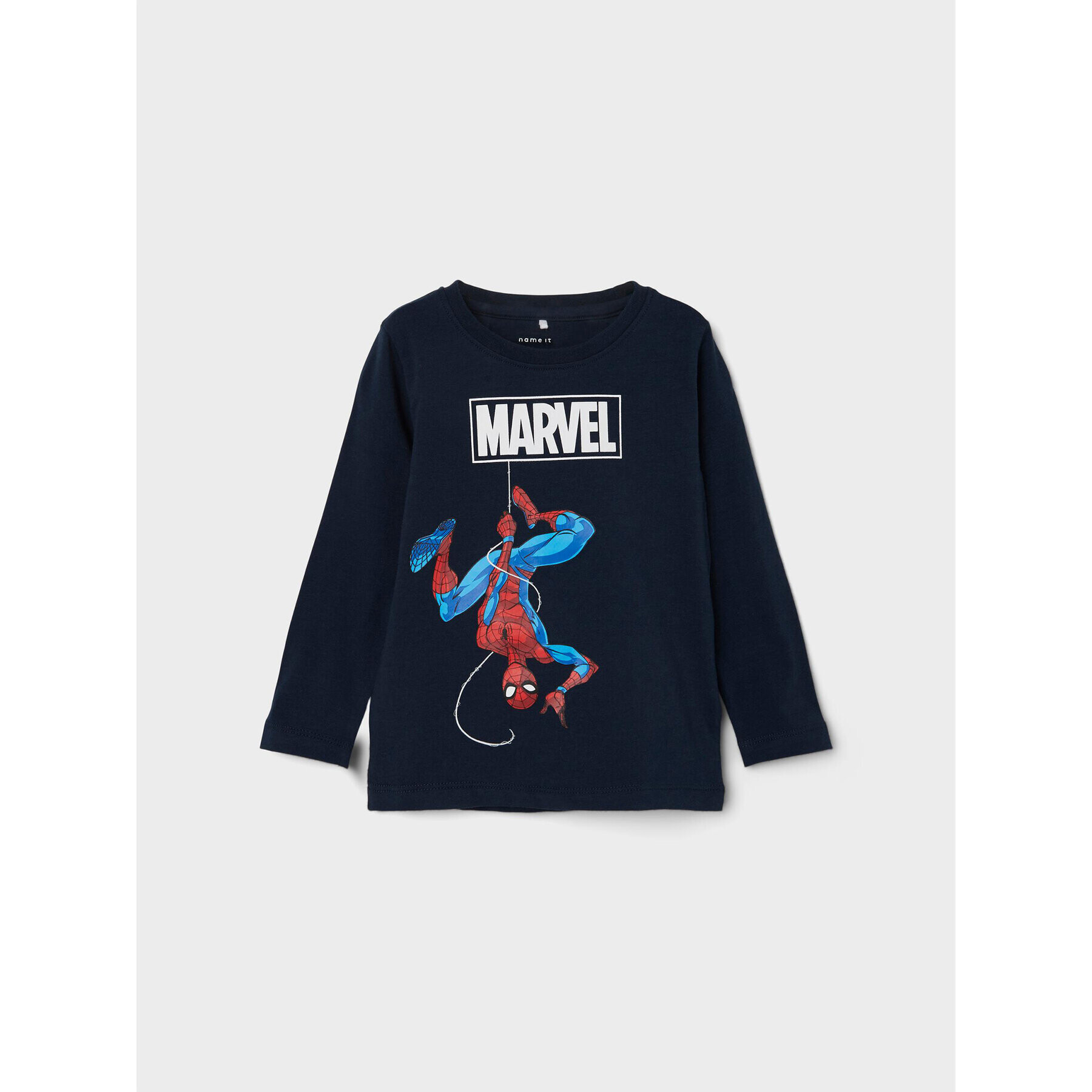 NAME IT Halenka MARVEL 13213069 Tmavomodrá Regular Fit - Pepit.cz