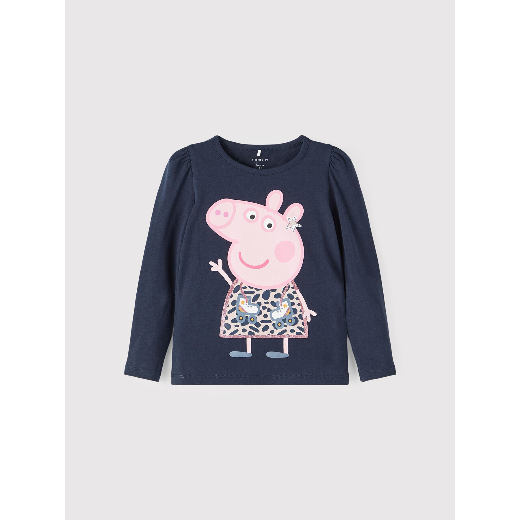 NAME IT Halenka PEPPA PIG 13205219 Tmavomodrá Regular Fit - Pepit.cz