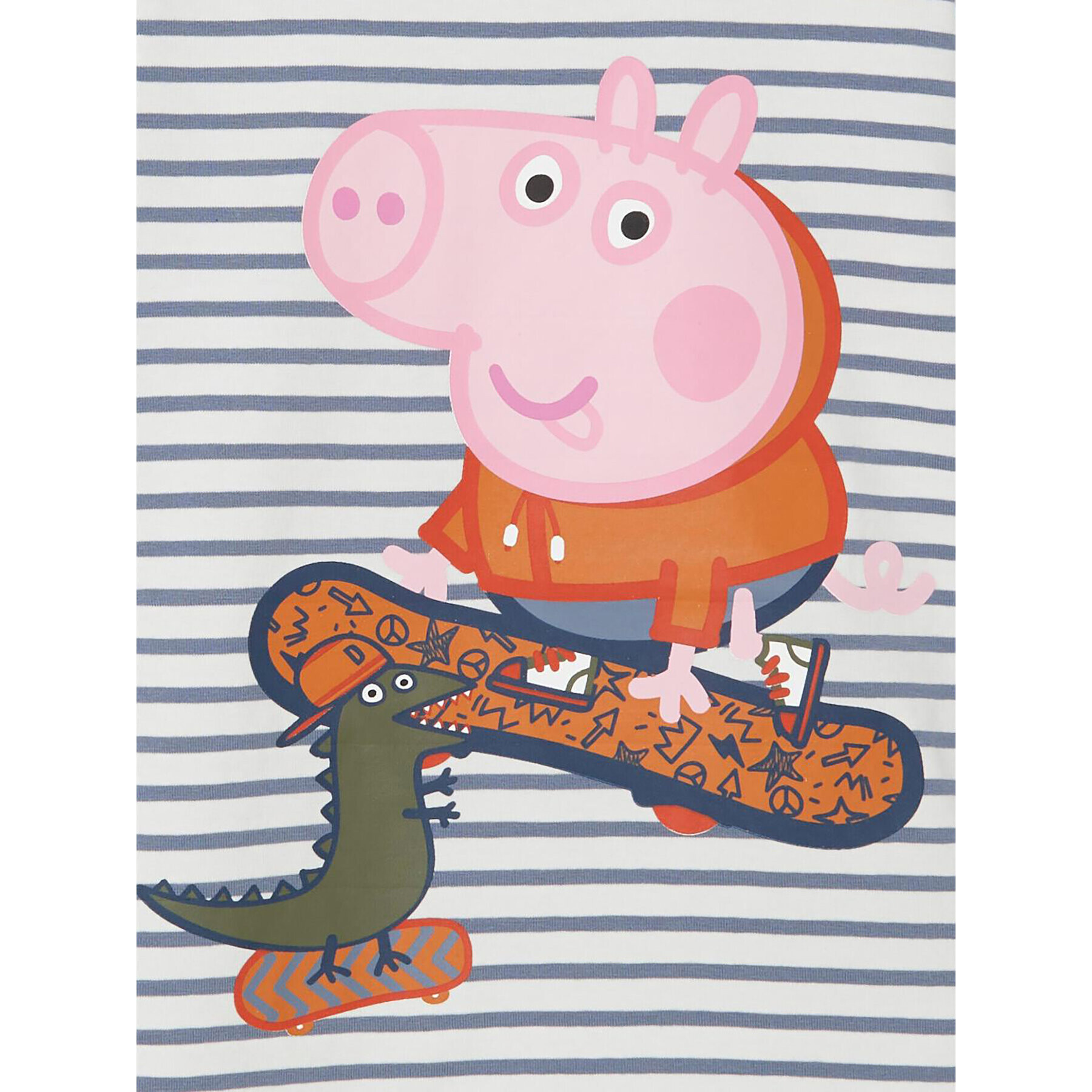 NAME IT Halenka PEPPA PIG 13205305 Bílá Regular Fit - Pepit.cz