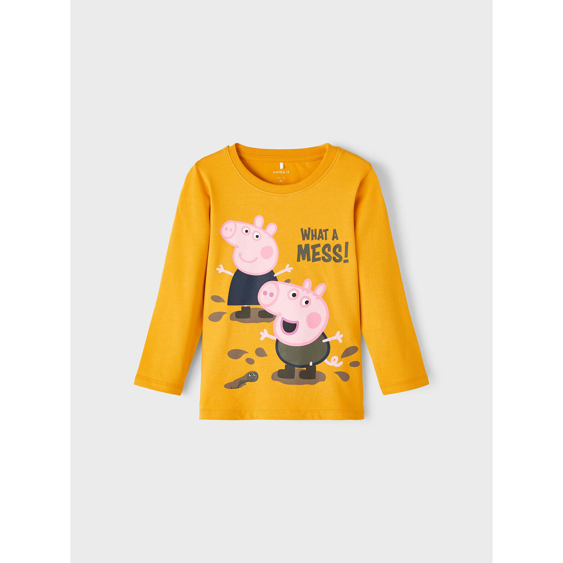 NAME IT Halenka PEPPA PIG 13208030 Žlutá Regular Fit - Pepit.cz