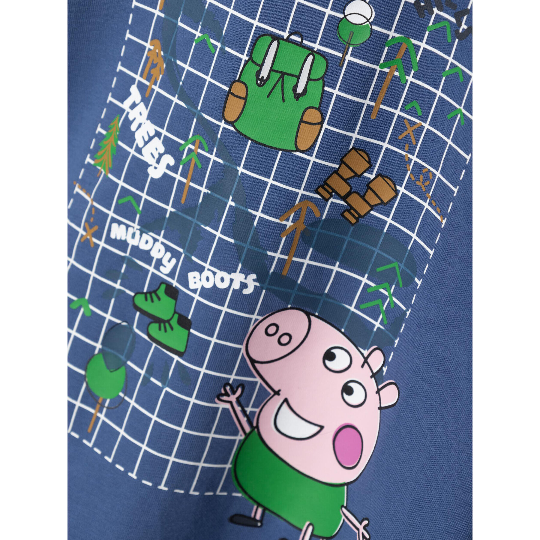 NAME IT Halenka PEPPA PIG Noise 13231079 Modrá Regular Fit - Pepit.cz