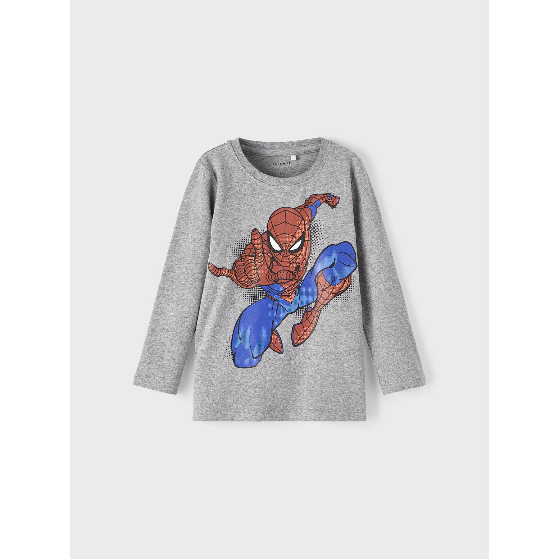 NAME IT Halenka SPIDER-MAN 13210754 Šedá Regular Fit - Pepit.cz