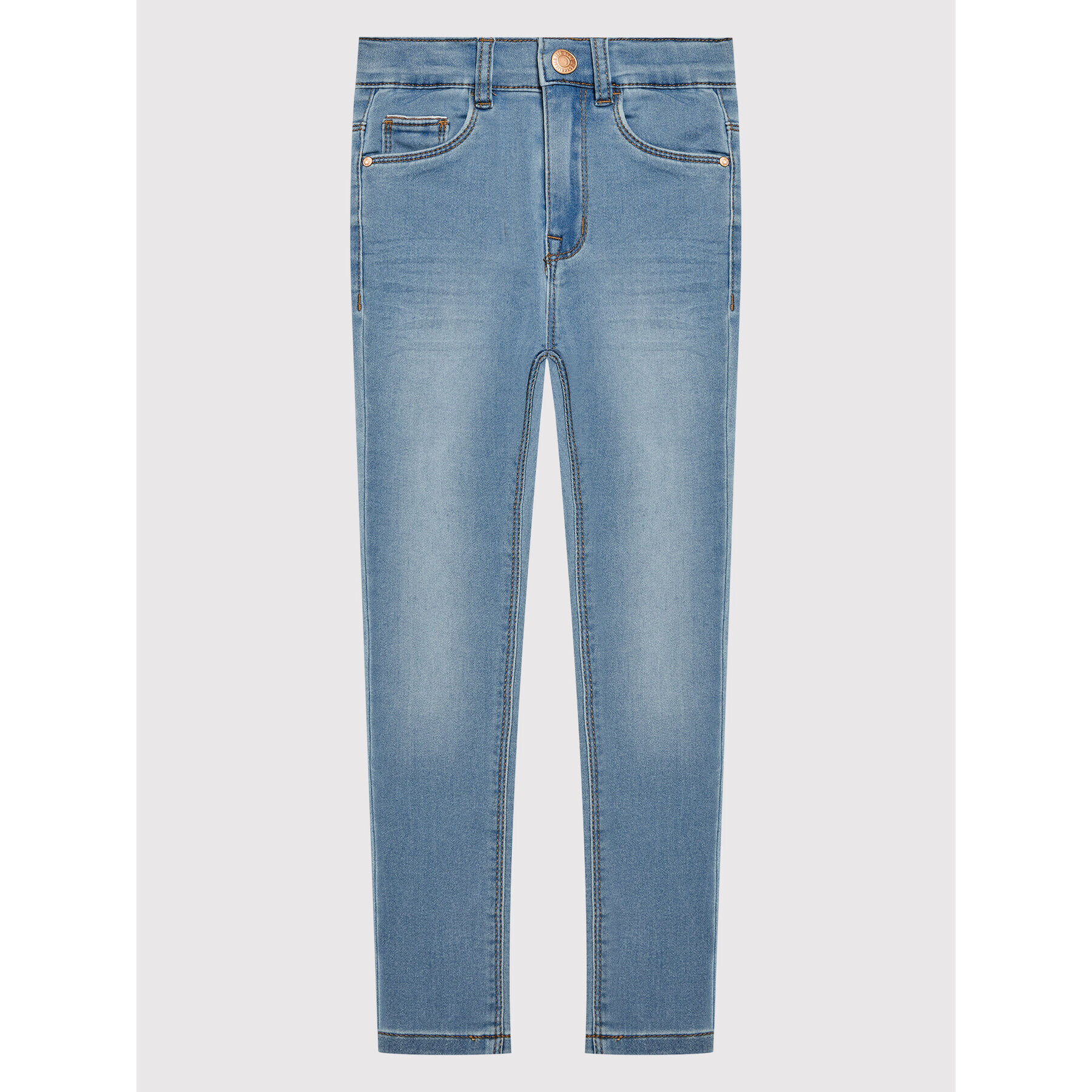 NAME IT Jeansy 13197309 Modrá Skinny Fit - Pepit.cz