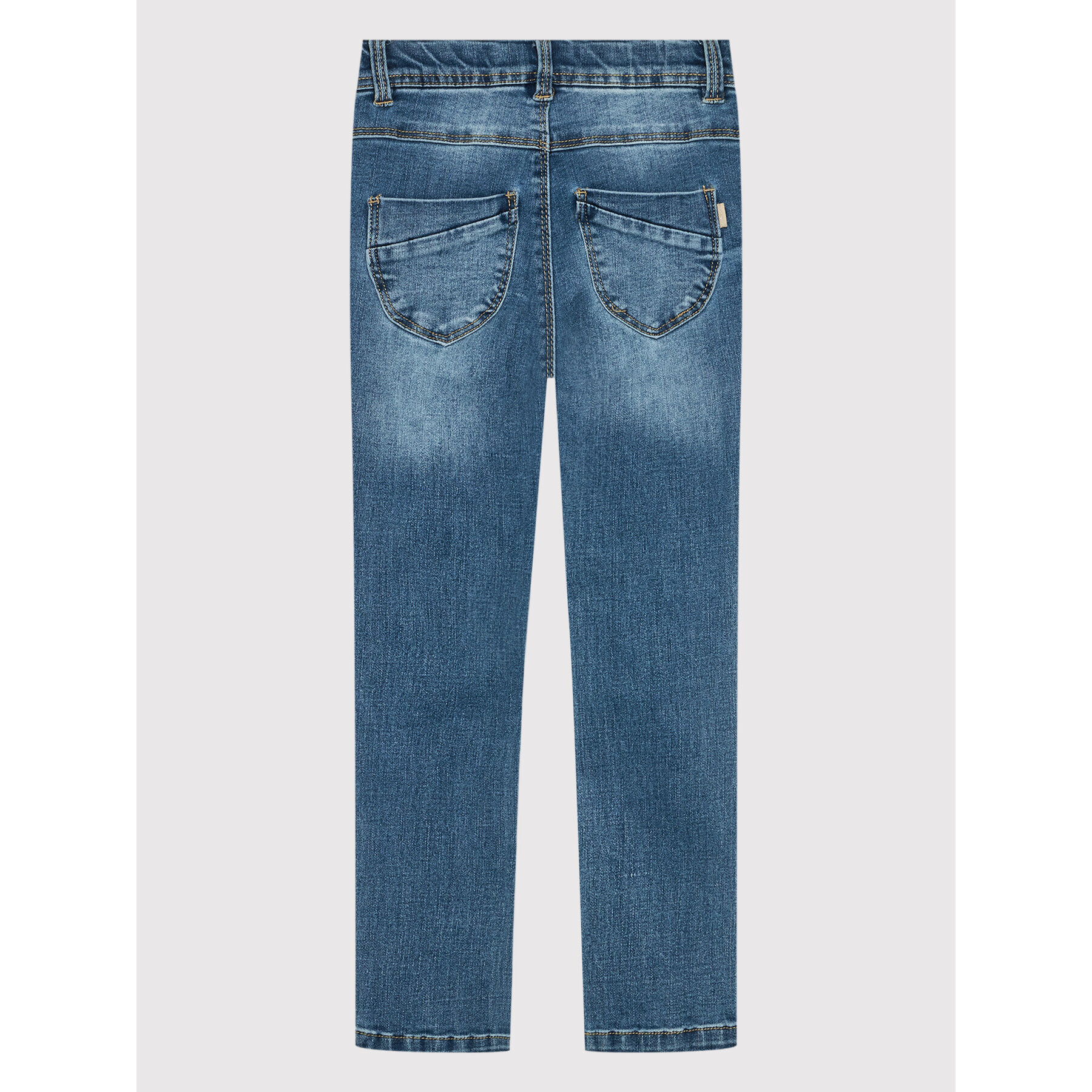 NAME IT Jeansy 13197437 Modrá Skinny Fit - Pepit.cz