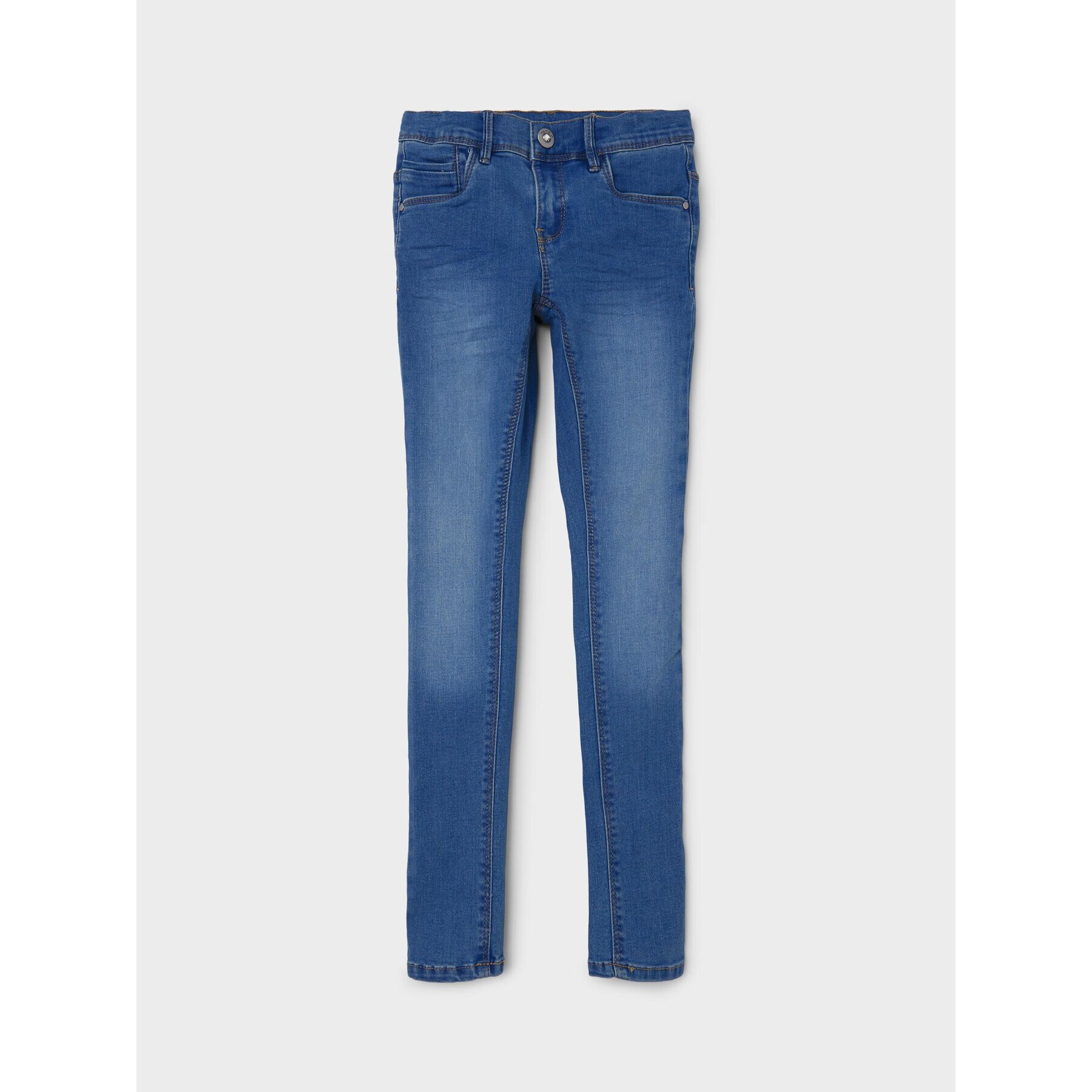 NAME IT Jeansy 13208871 Modrá Skinny Fit - Pepit.cz