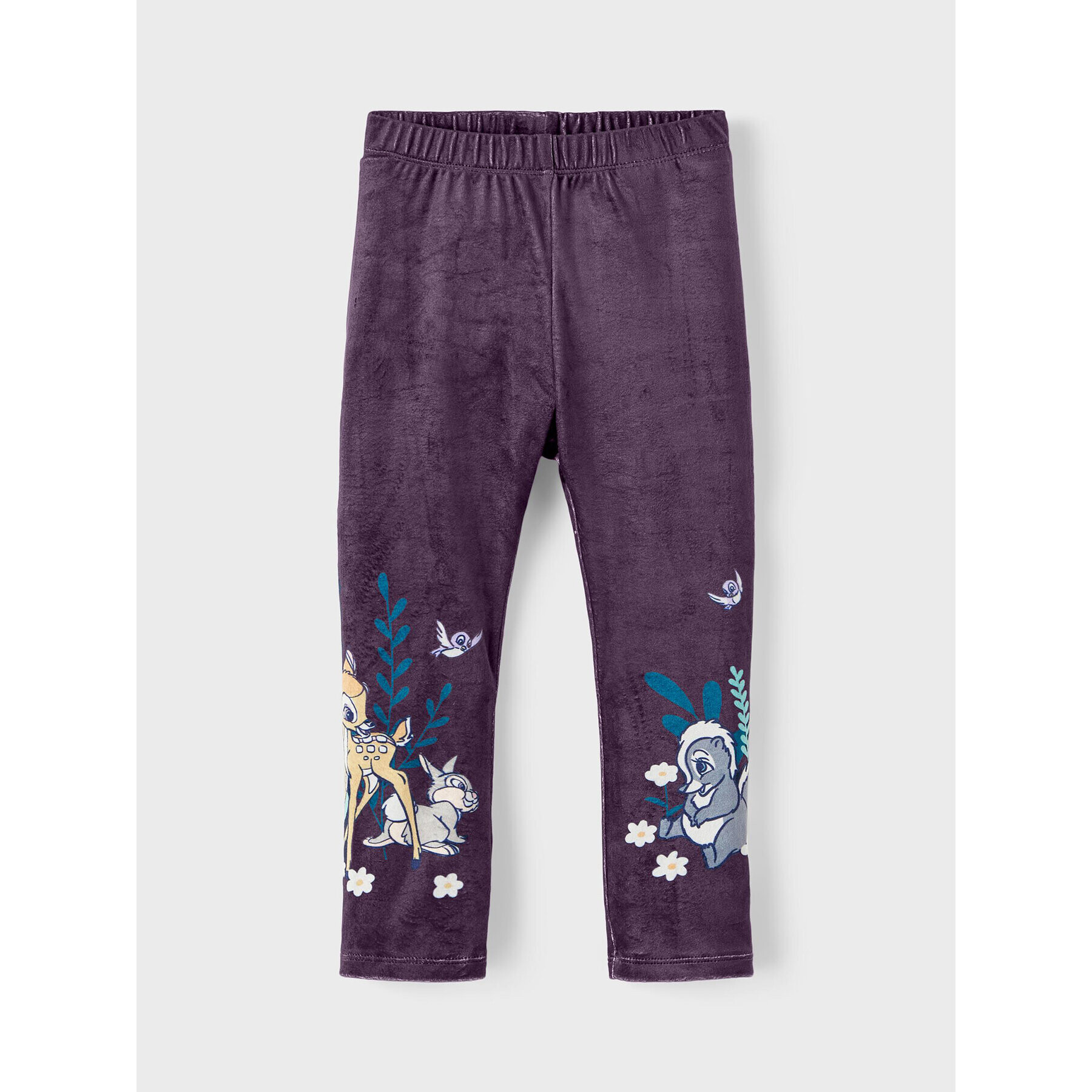 NAME IT Legíny DISNEY 13210729 Fialová Slim Fit - Pepit.cz