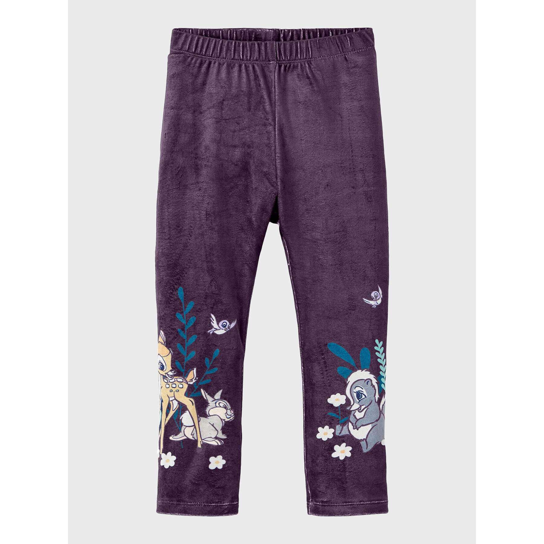 NAME IT Legíny DISNEY 13210729 Fialová Slim Fit - Pepit.cz