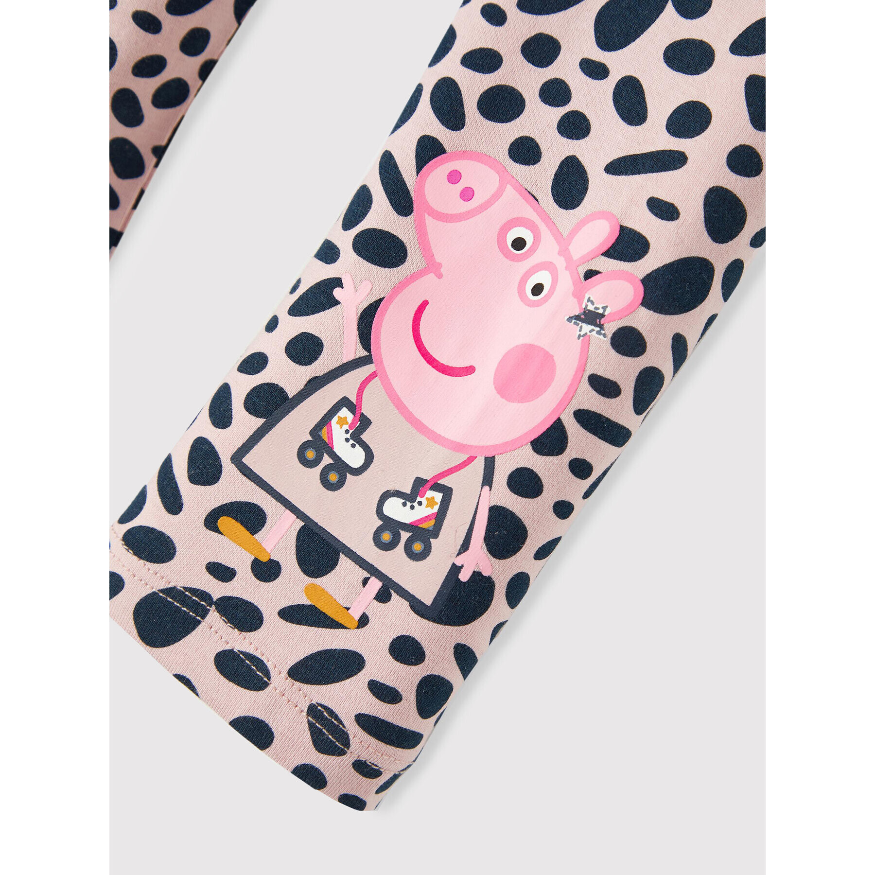 NAME IT Legíny PEPPA PIG 13205220 Růžová Slim Fit - Pepit.cz