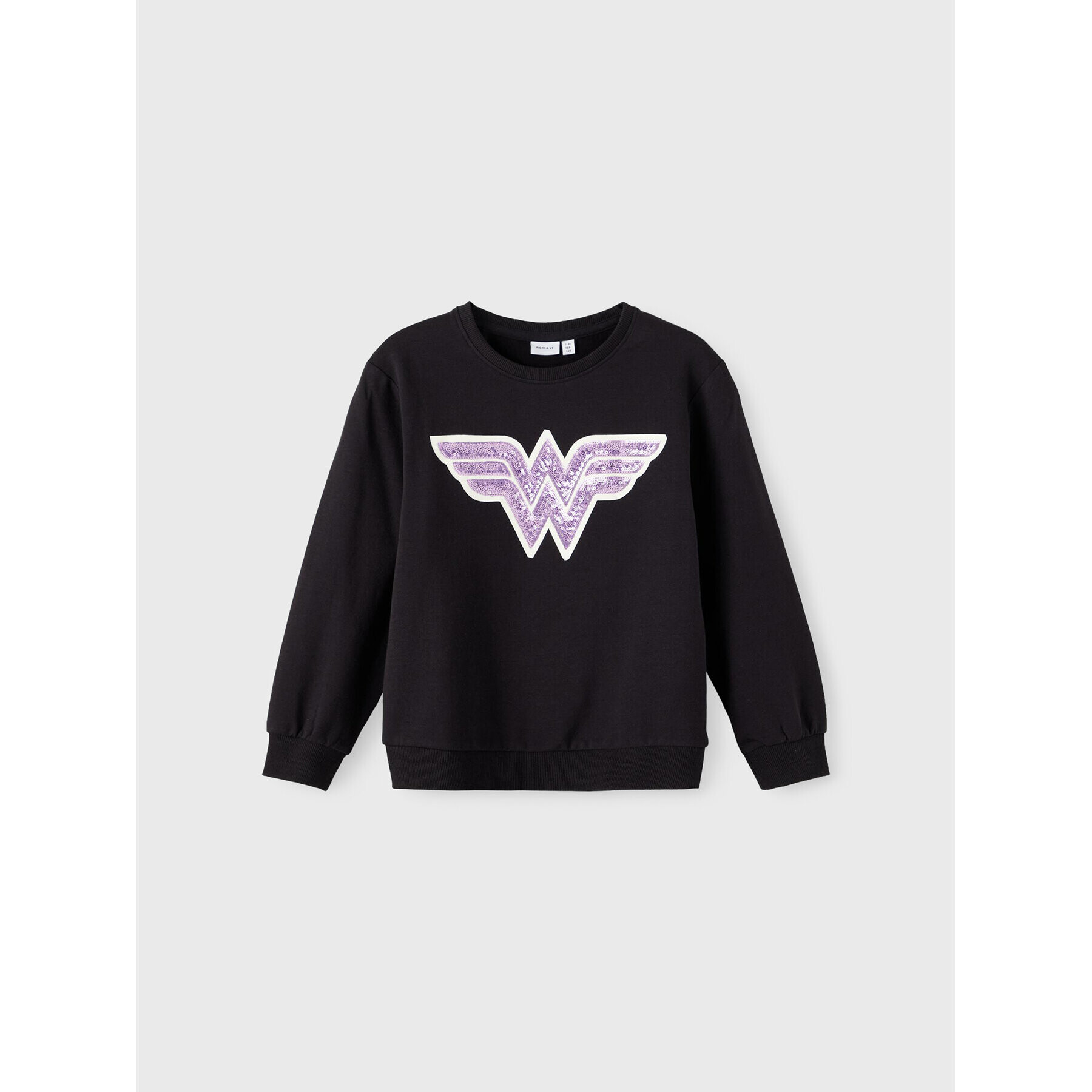 NAME IT Mikina JUSTICE LEAGUE 13208242 Černá Loose Fit - Pepit.cz