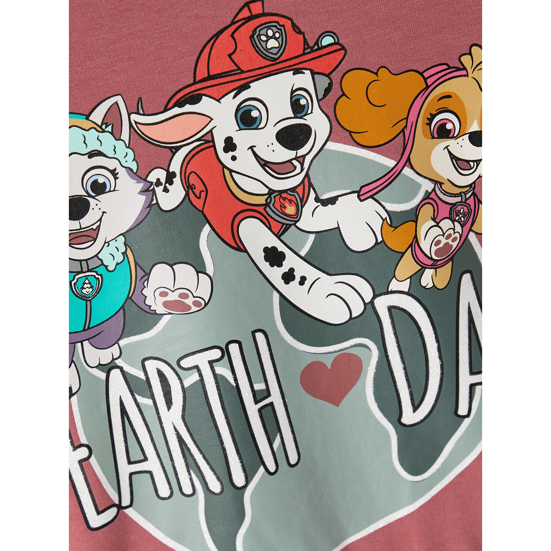 NAME IT Mikina PAW PATROL 13207798 Růžová Regular Fit - Pepit.cz