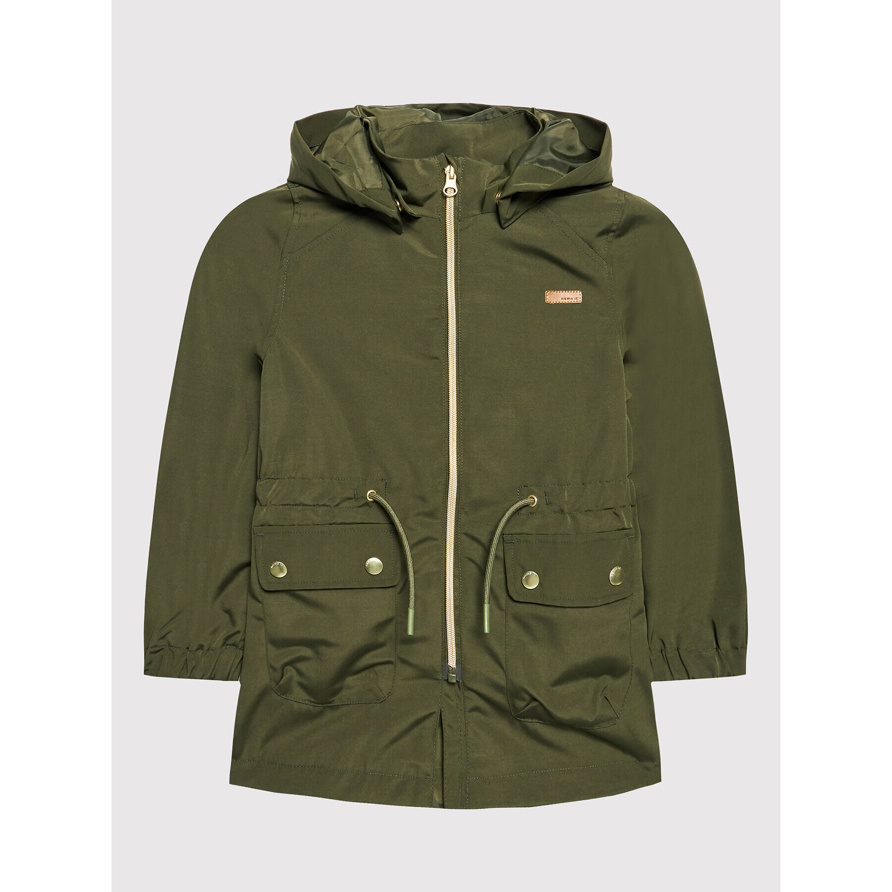 NAME IT Parka 13198032 Zelená Regular Fit - Pepit.cz