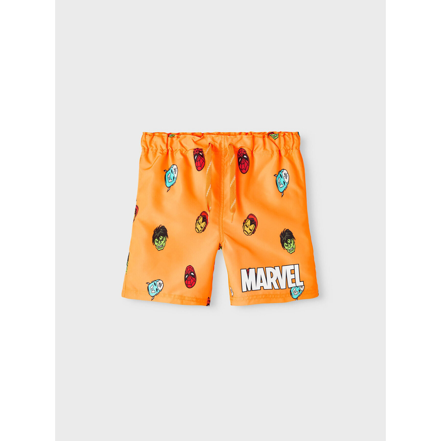 NAME IT Plavecké šortky MARVEL 13213913 Oranžová Regular Fit - Pepit.cz