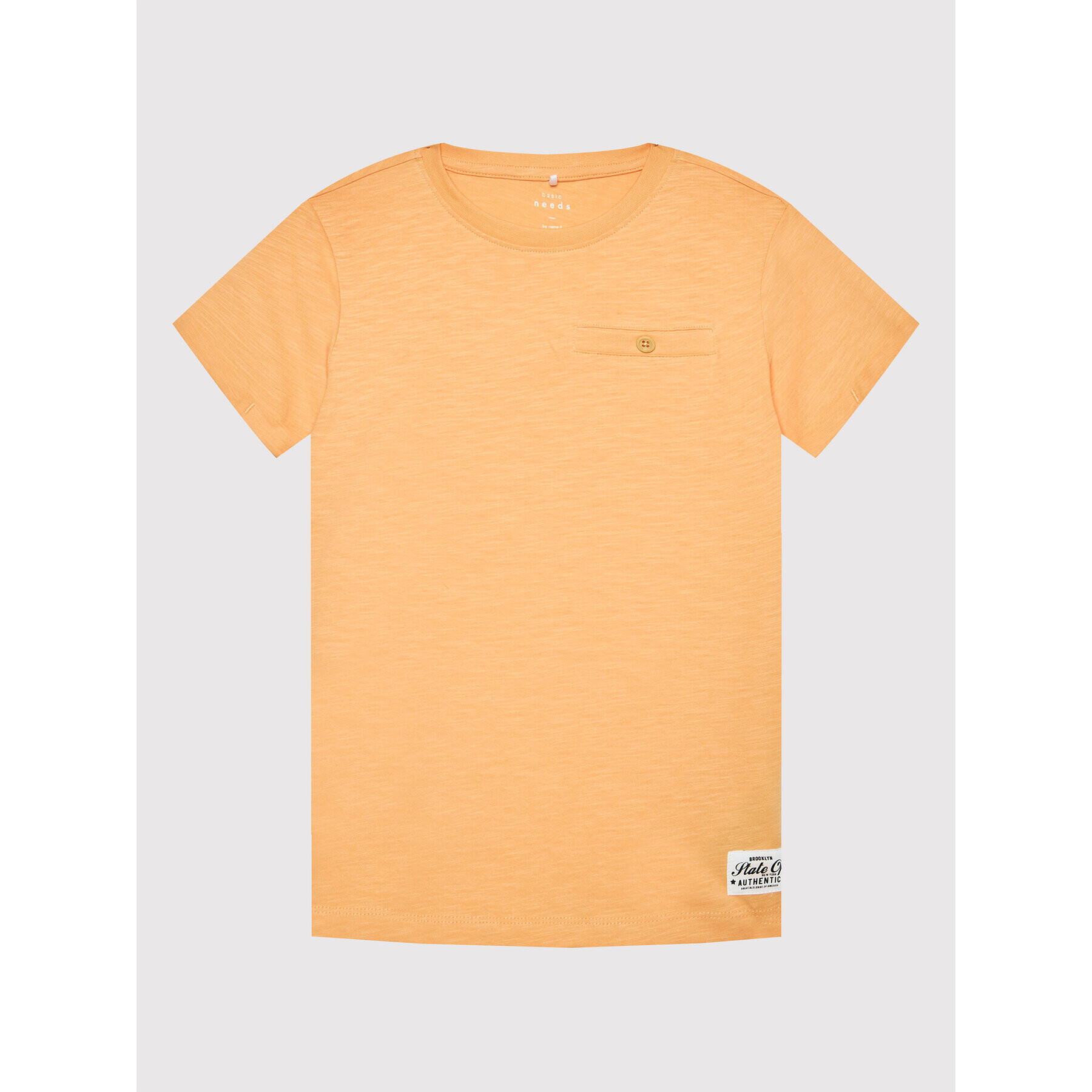 NAME IT T-Shirt 13201047 Oranžová Regular Fit - Pepit.cz