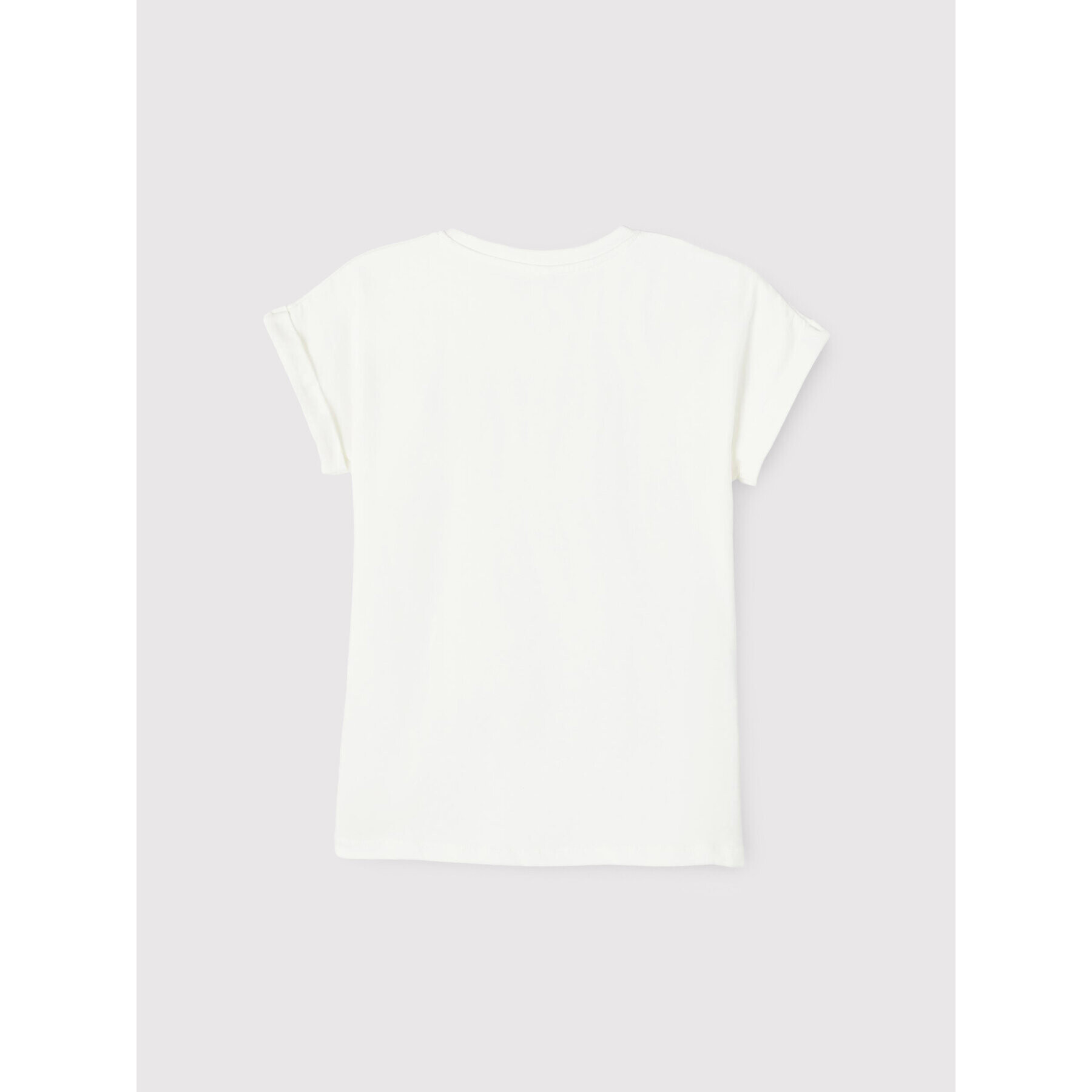 NAME IT T-Shirt 13202819 Bílá Regular Fit - Pepit.cz