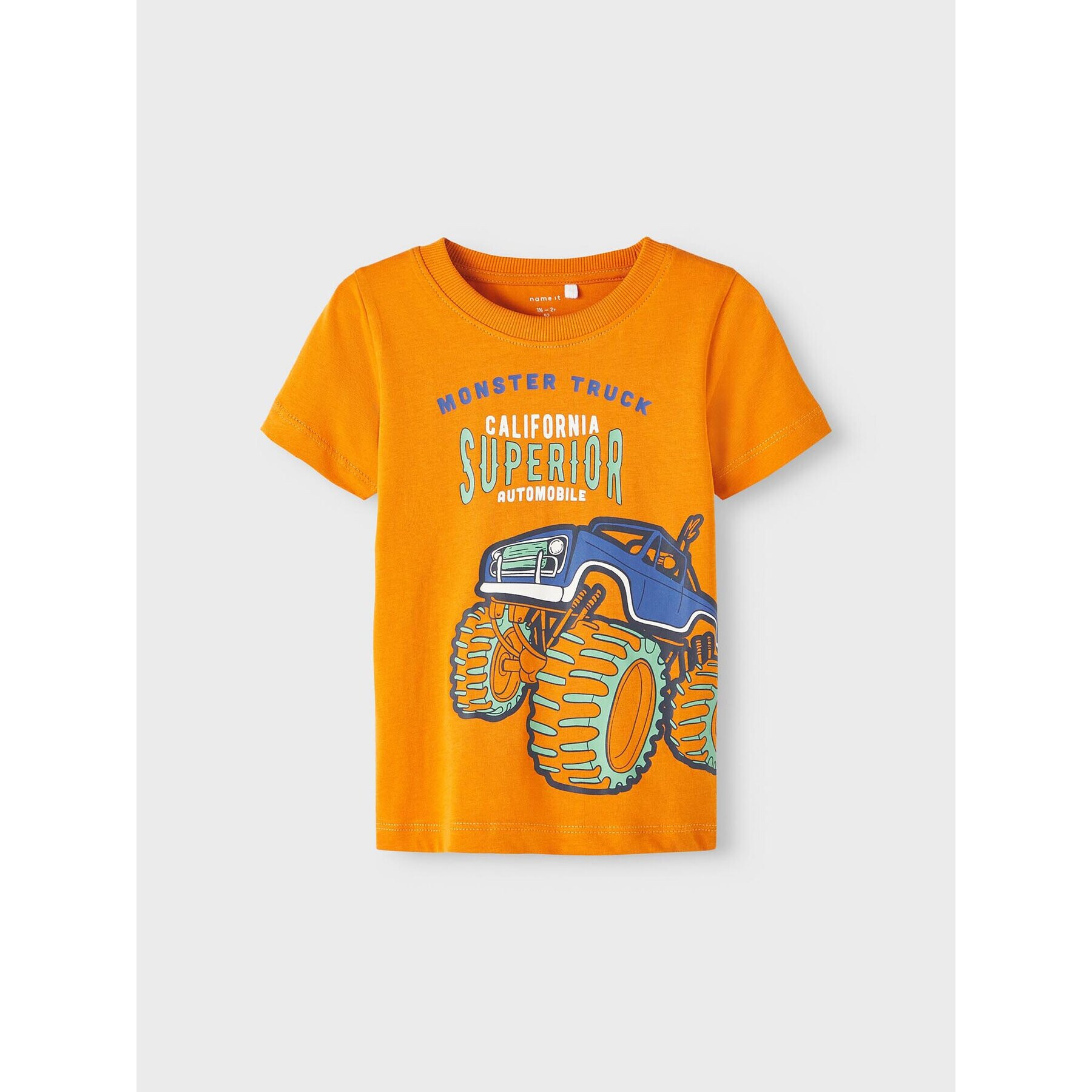 NAME IT T-Shirt 13213252 Oranžová Regular Fit - Pepit.cz