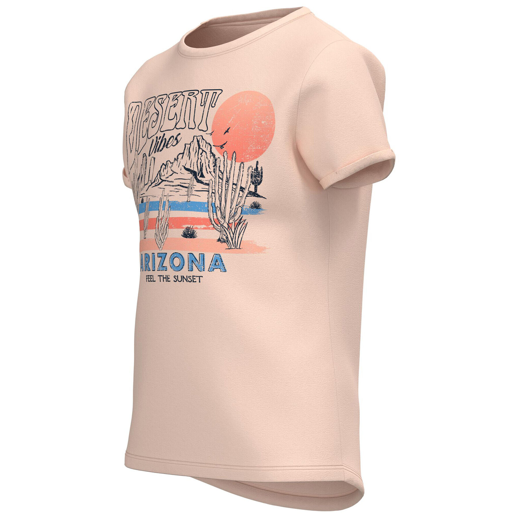 NAME IT T-Shirt 13214679 Růžová Regular Fit - Pepit.cz