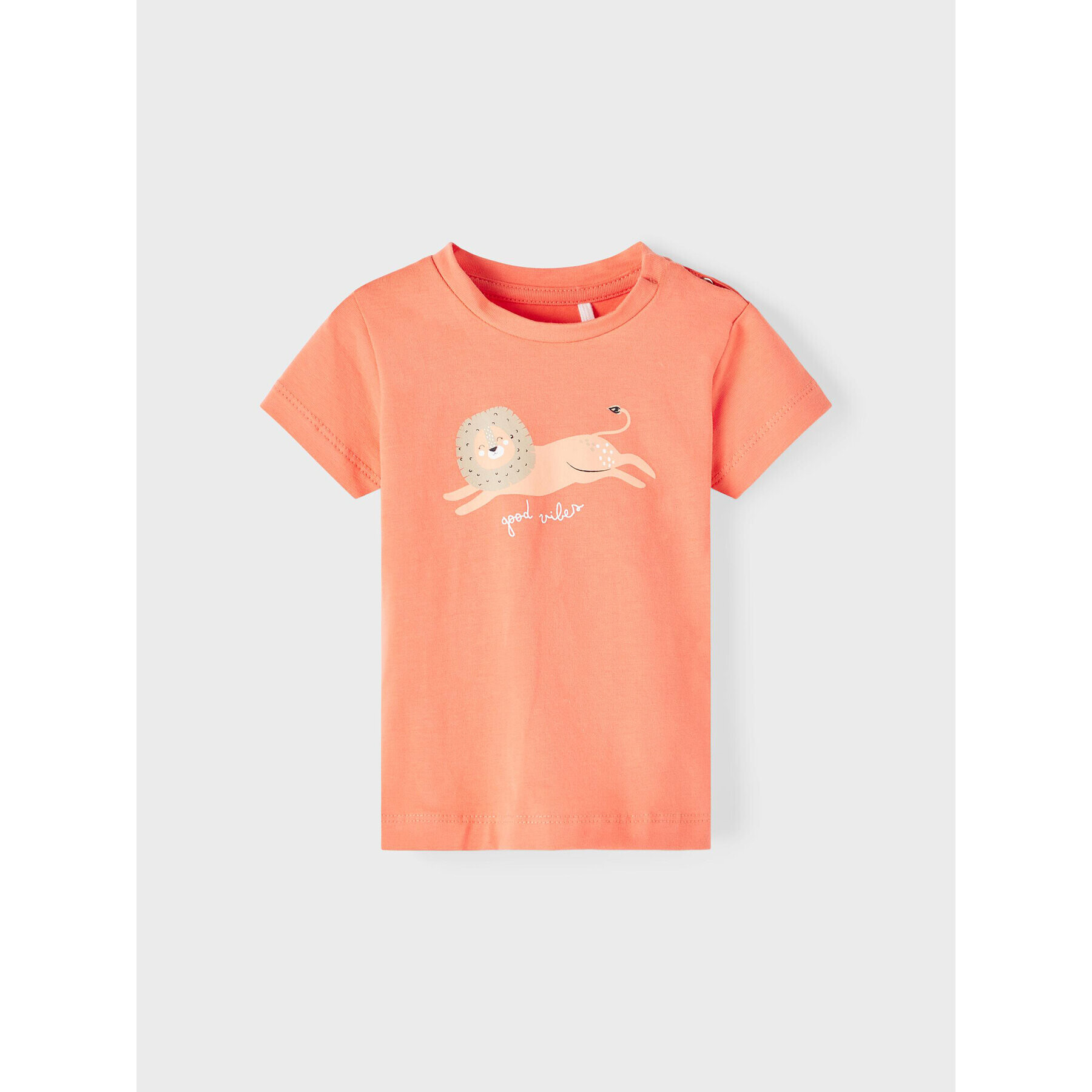 NAME IT T-Shirt 13215720 Oranžová Regular Fit - Pepit.cz