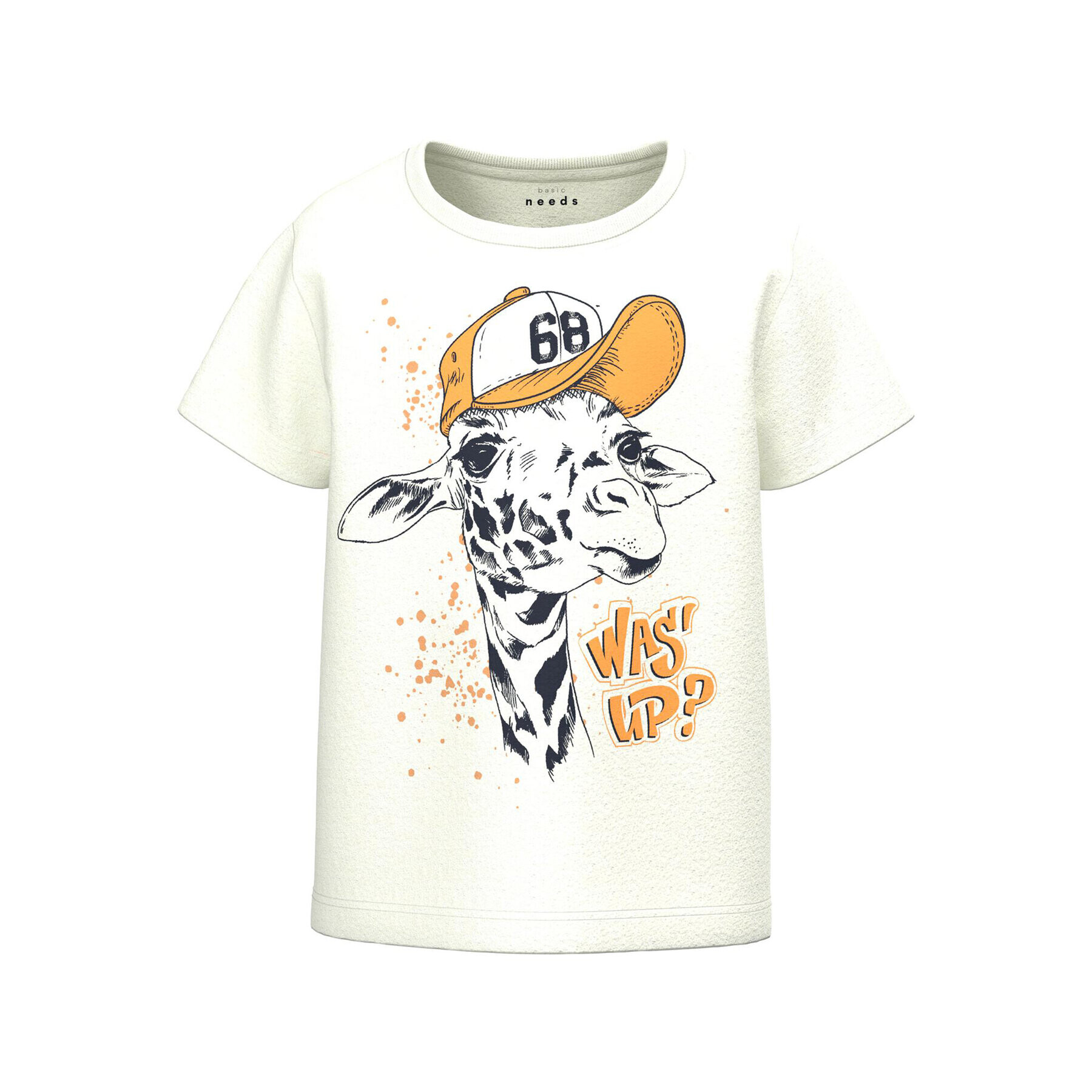 NAME IT T-Shirt 13216971 Bílá Regular Fit - Pepit.cz