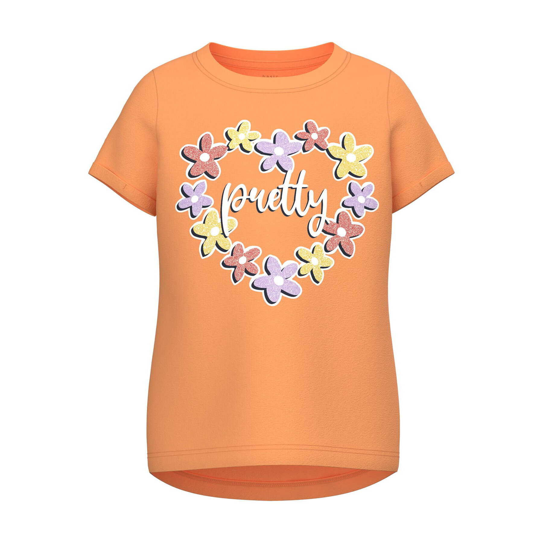 NAME IT T-Shirt 13217330 Oranžová Regular Fit - Pepit.cz