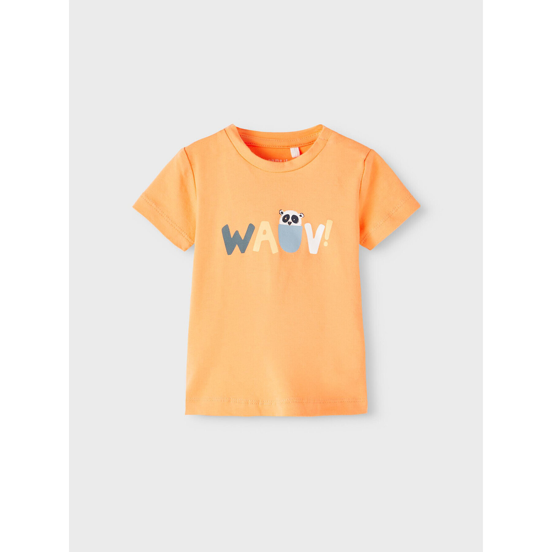 NAME IT T-Shirt 13217650 Oranžová Regular Fit - Pepit.cz