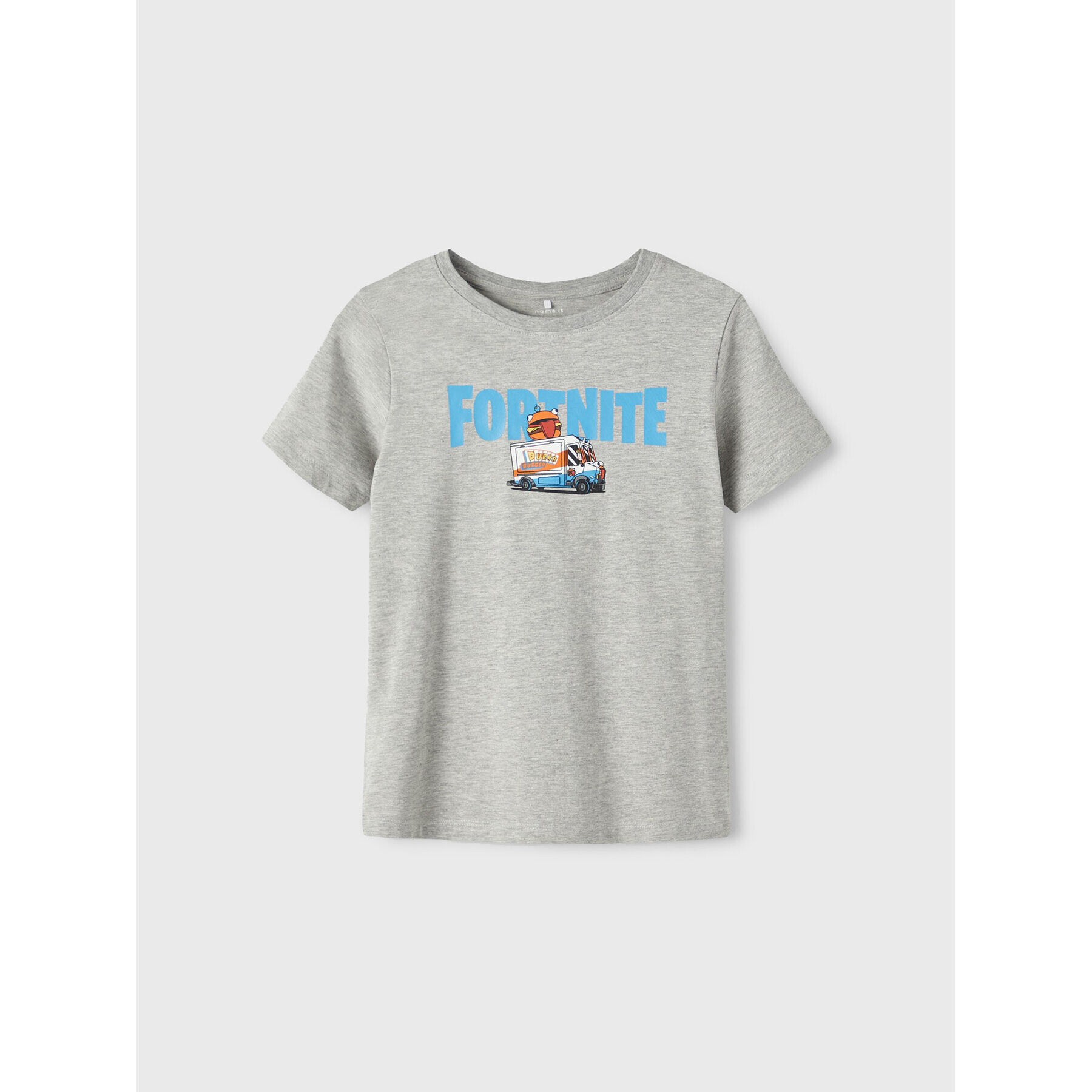 NAME IT T-Shirt Fornite 13208249 Šedá Regular Fit - Pepit.cz