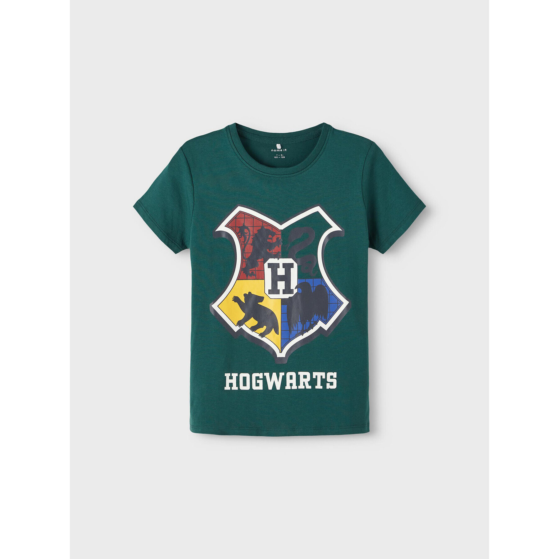 NAME IT T-Shirt HARRY POTTER 13210594 Zelená Regular Fit - Pepit.cz