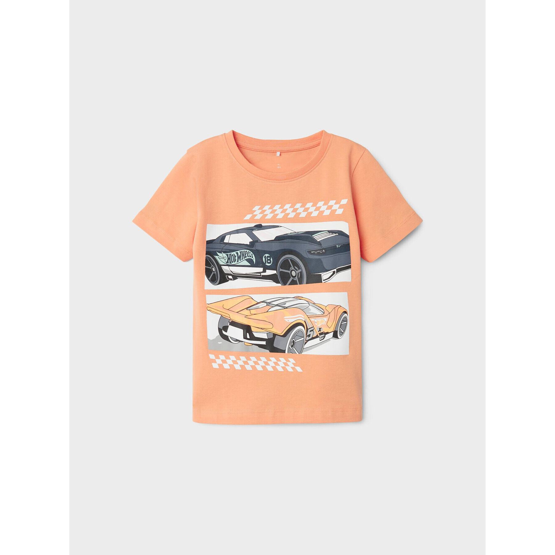 NAME IT T-Shirt HOT WHEELS 13203566 Oranžová Regular Fit - Pepit.cz