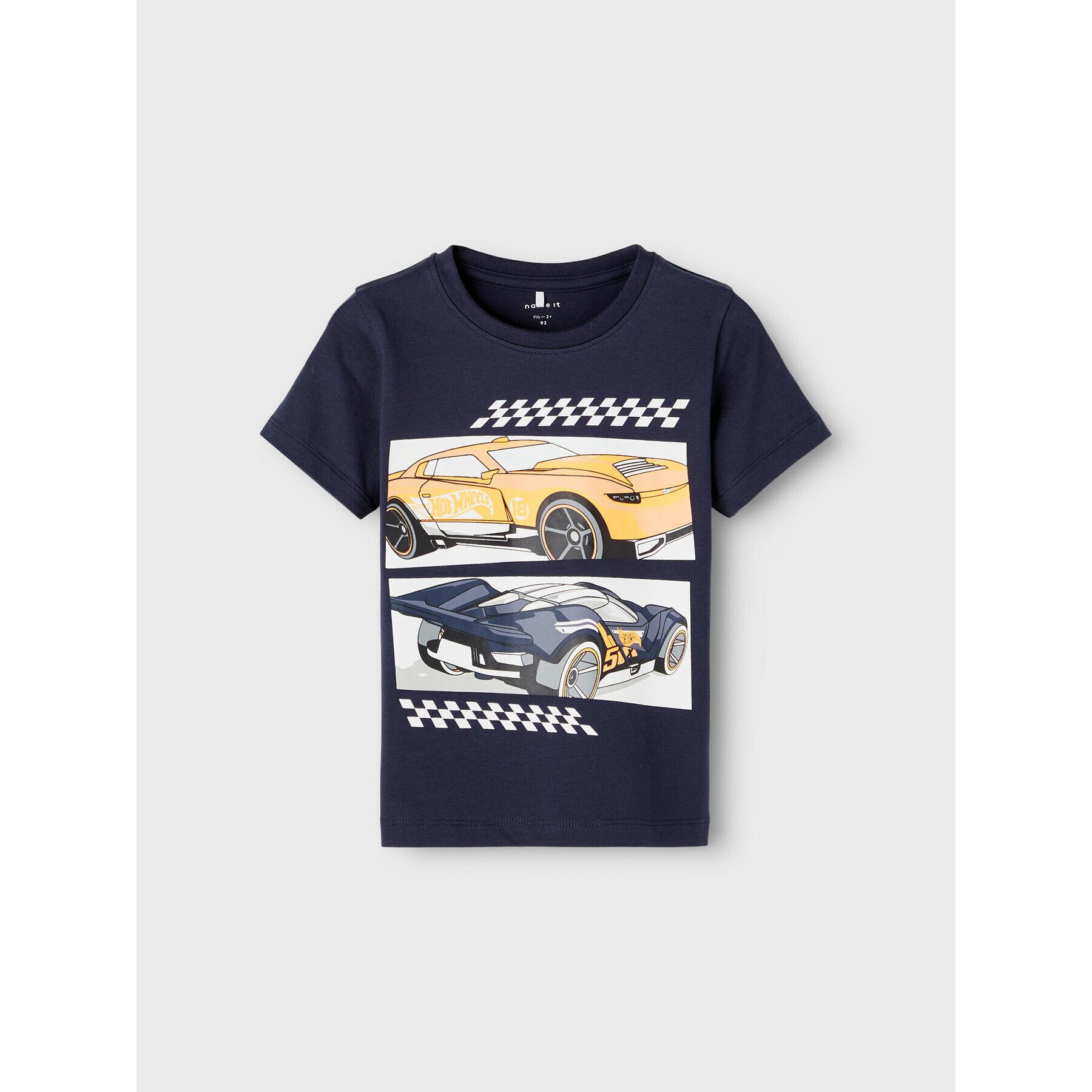 NAME IT T-Shirt HOT WHEELS 13203566 Tmavomodrá Regular Fit - Pepit.cz