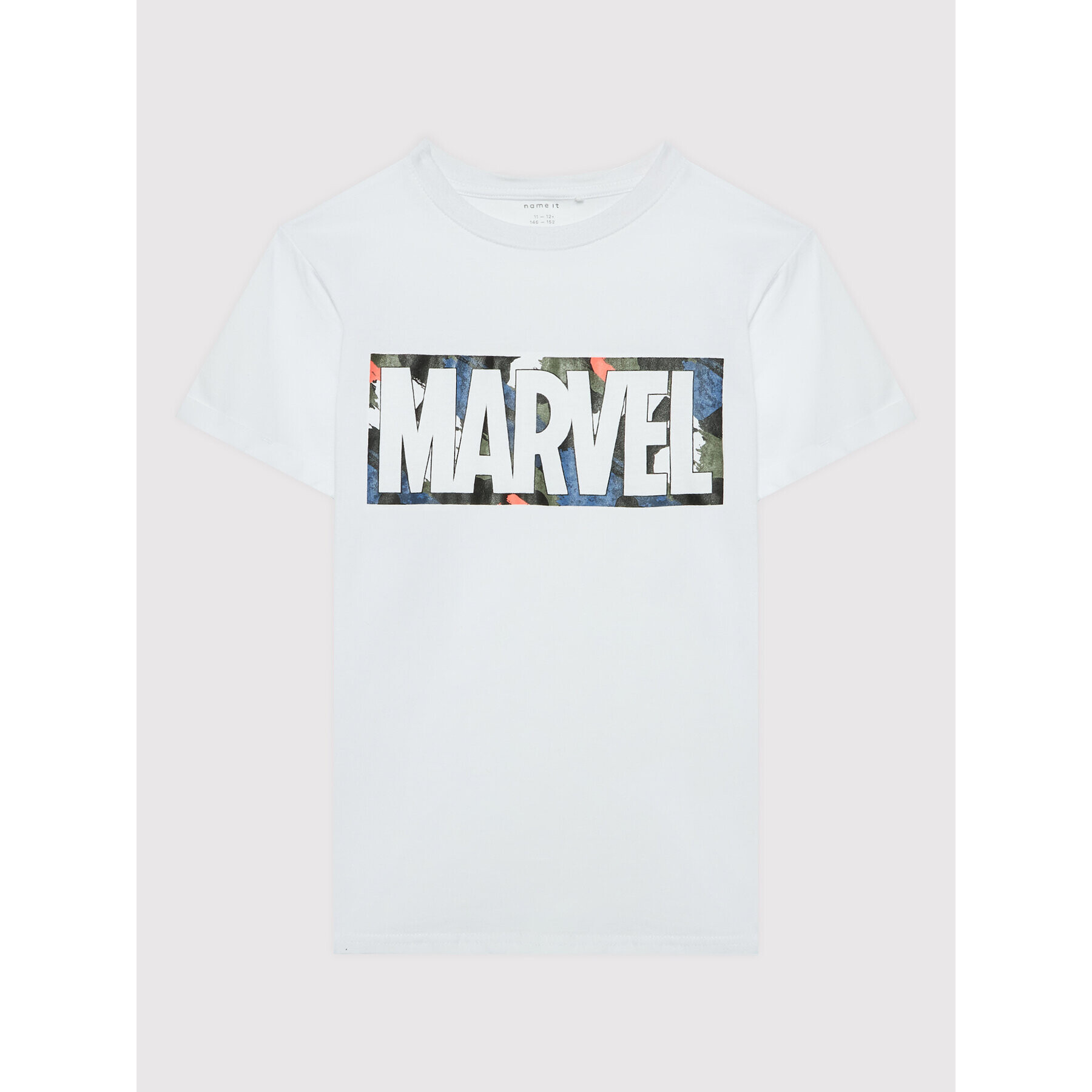 NAME IT T-Shirt MARVEL 1320339 Bílá Regular Fit - Pepit.cz