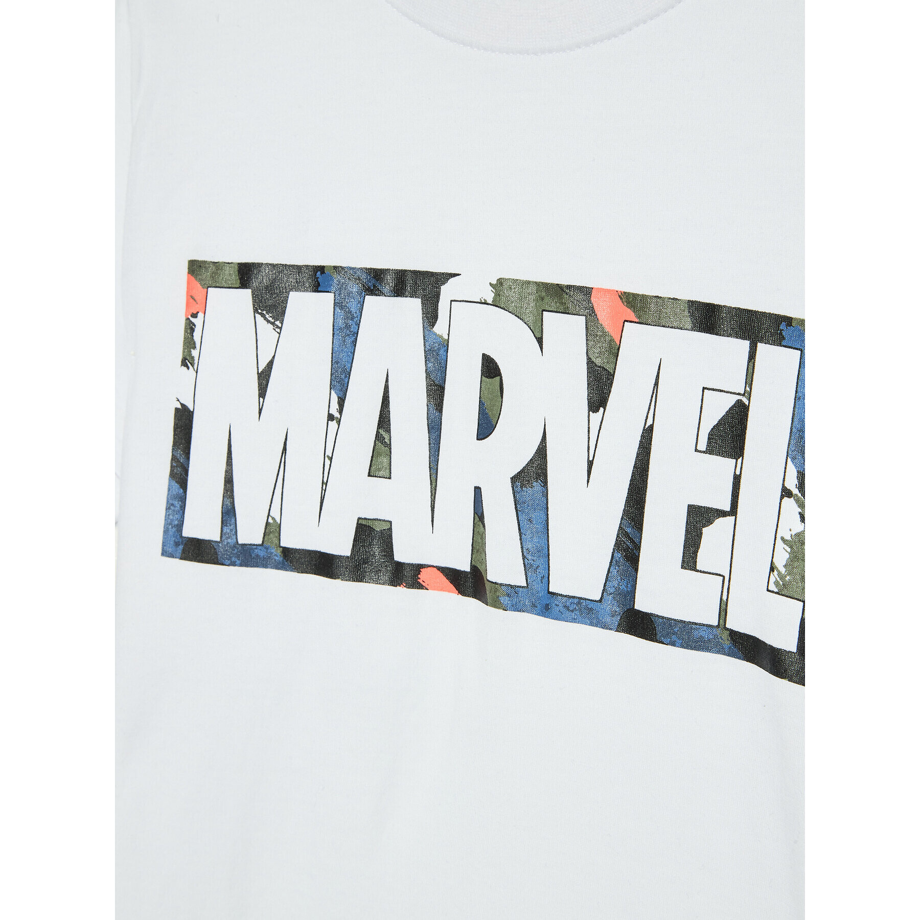 NAME IT T-Shirt MARVEL 1320339 Bílá Regular Fit - Pepit.cz